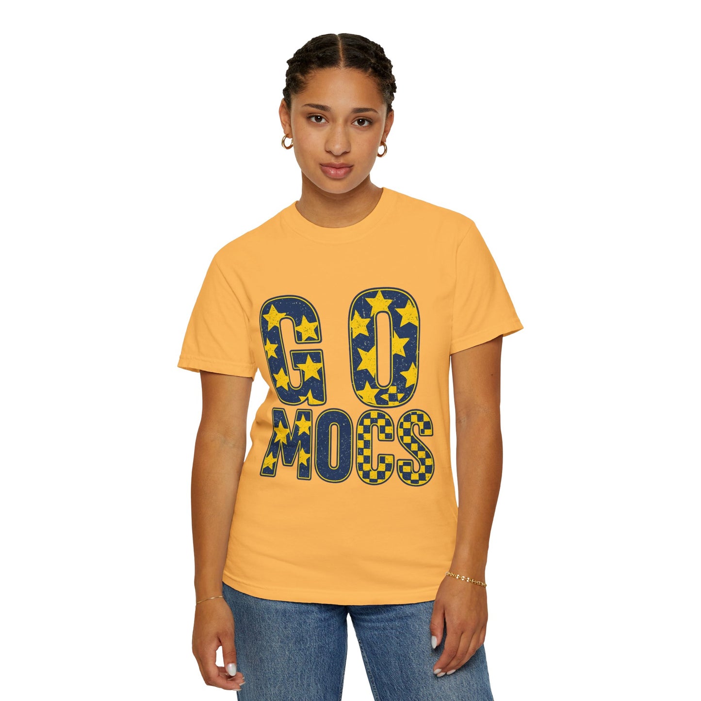Cheerful 'GO MOCS' Unisex T-Shirt