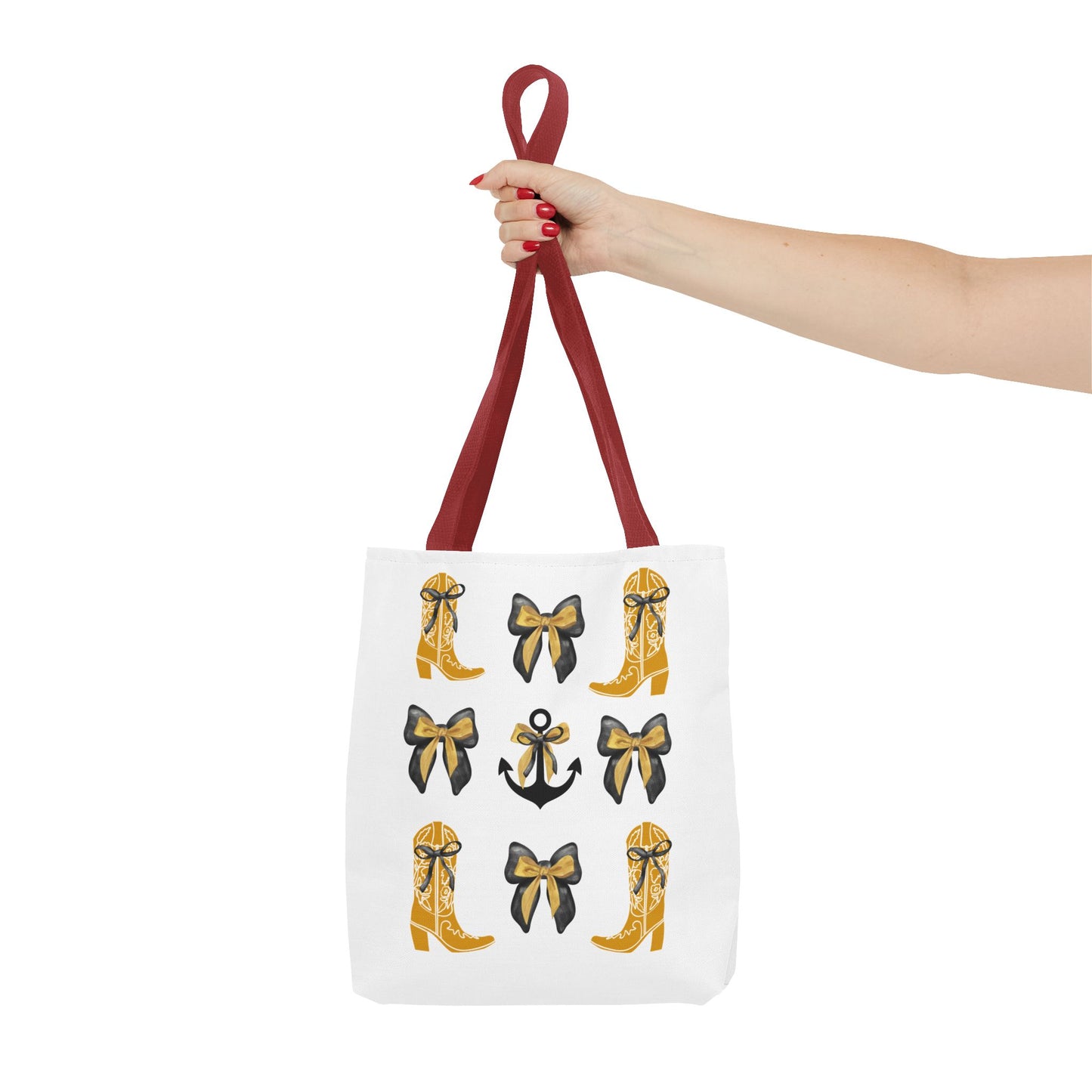 TN Vandy Game Day Tote Bag, Fashion Tote Bag, Perfect for Shopping, Nashville TN, Anchor Down, College Student Gift, Graduation Gift
