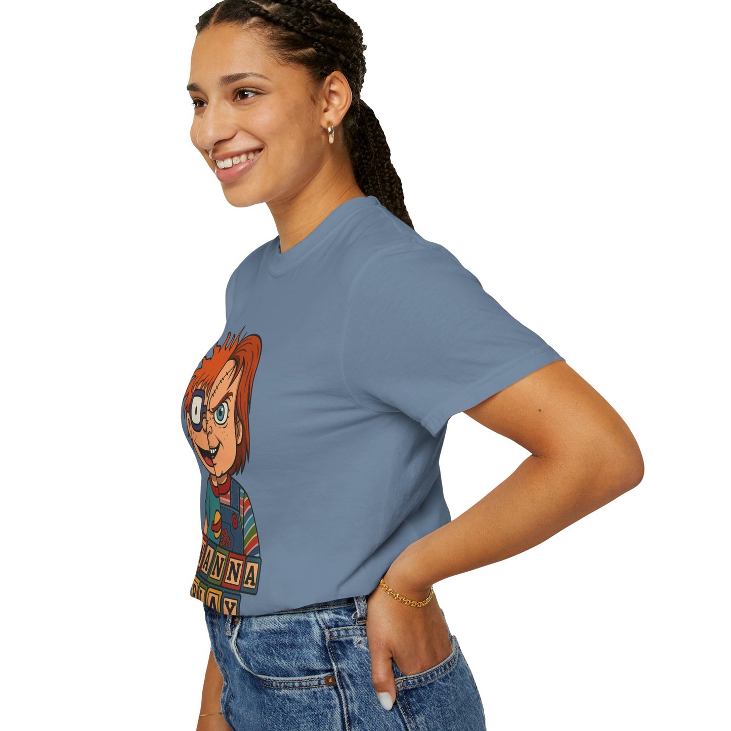 Two Faced Halloween Chucky-Inspired Unisex T-Shirt