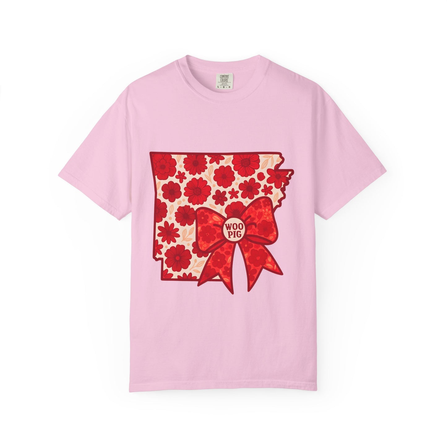 Arkansas Floral T-shirt - Women's & Men's Gift, Summer Tee, State Pride Shirt, Comfort Colors