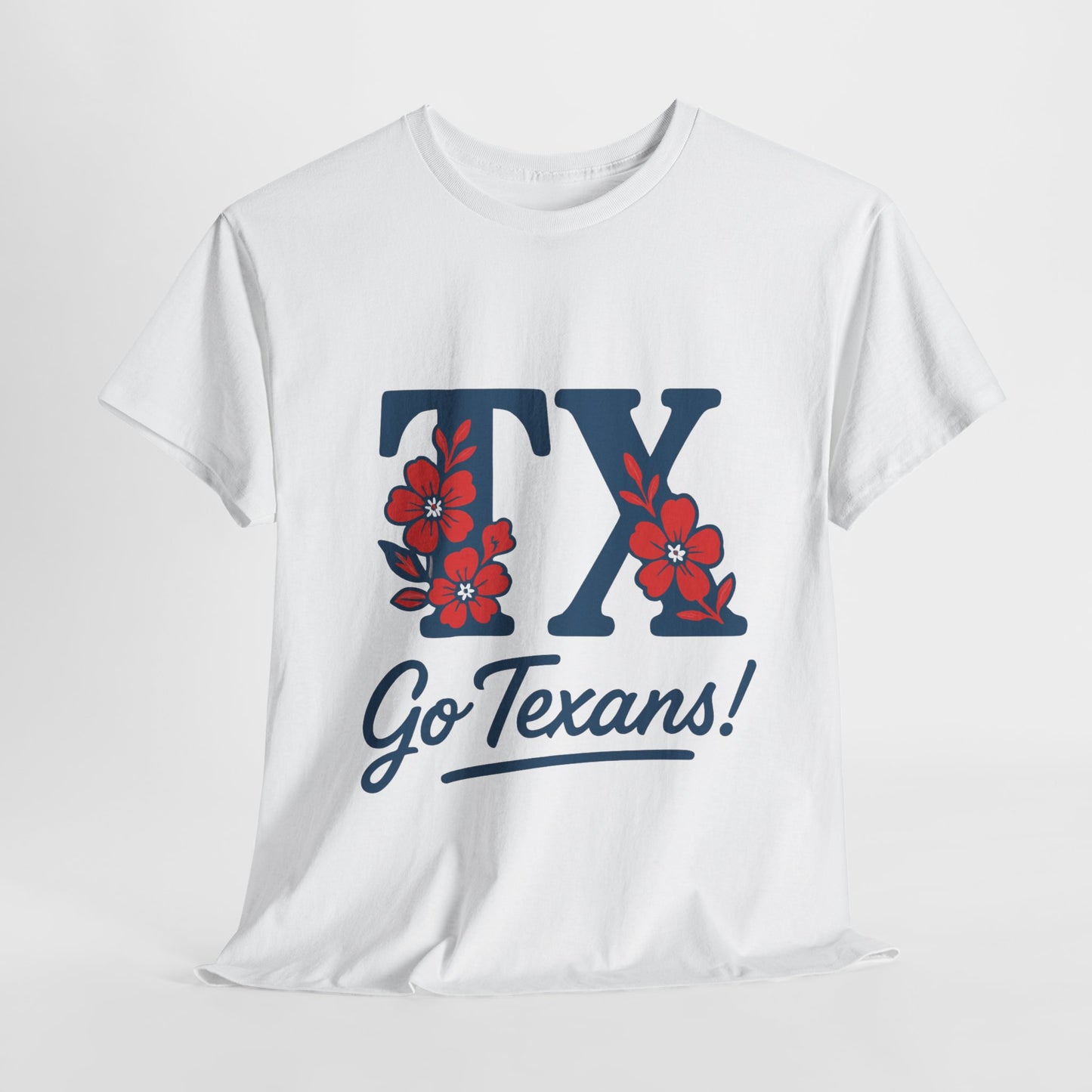 Texas Pride Unisex Cotton Tee | Go Texans! T-Shirt, Casual Wear, Game Day Shirt, Gift for Fans, Spring/Summer Style