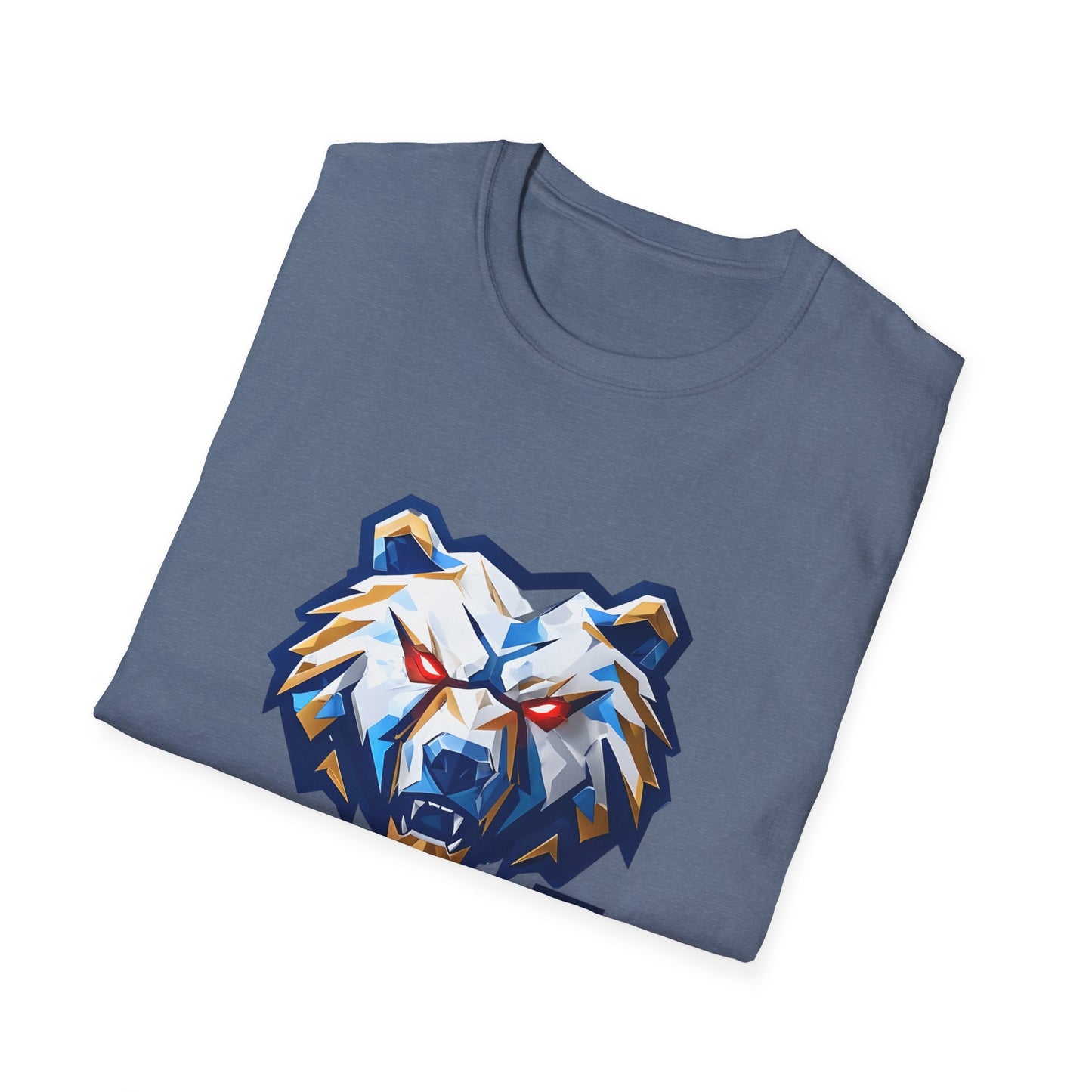 Grizzly Memphis Bear Graphic Tee, Unisex Softstyle T-Shirt, Memphis Basketball Fan, Memphis Grizz, 901, Go Grizz