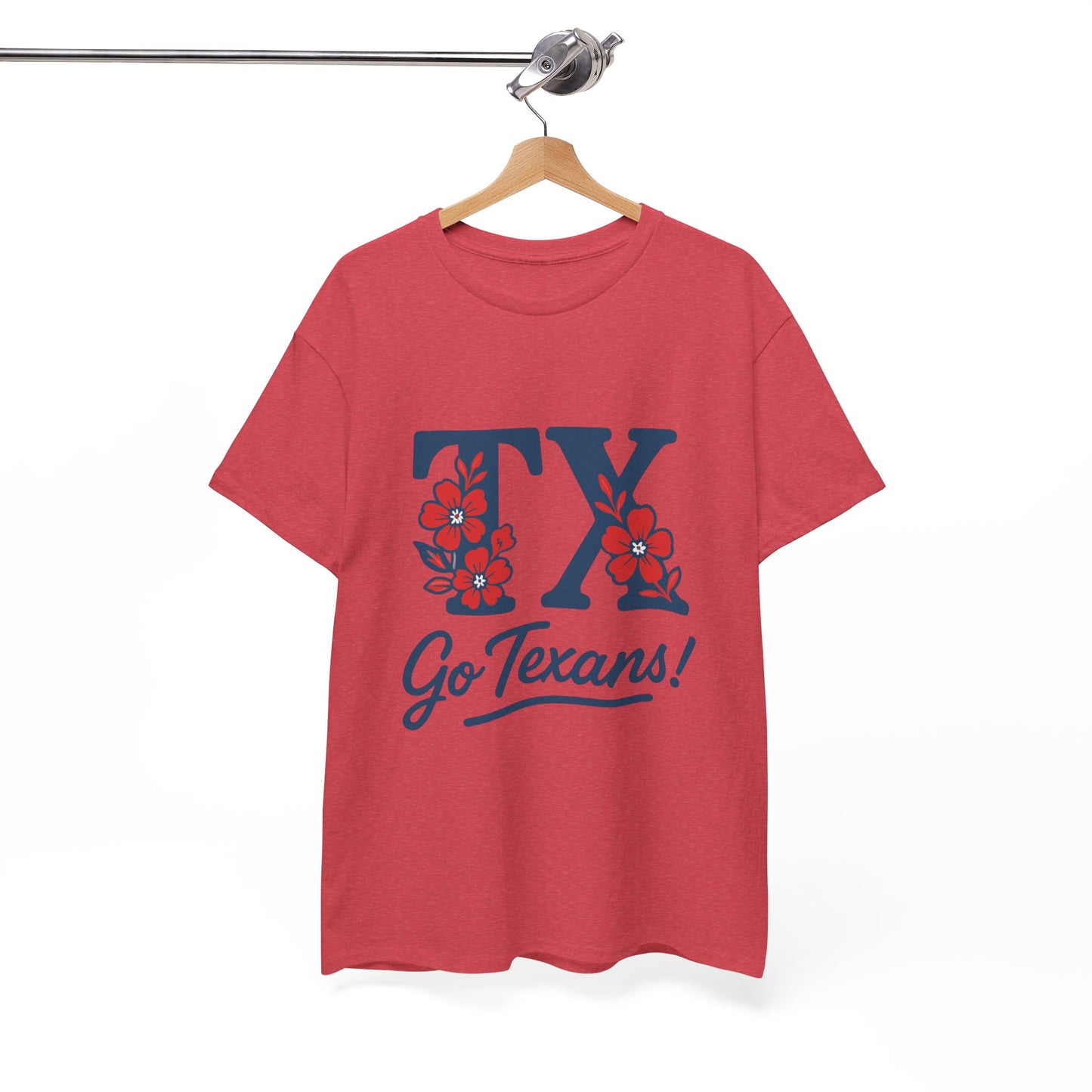 Texas Pride Unisex Cotton Tee | Go Texans! T-Shirt, Casual Wear, Game Day Shirt, Gift for Fans, Spring/Summer Style