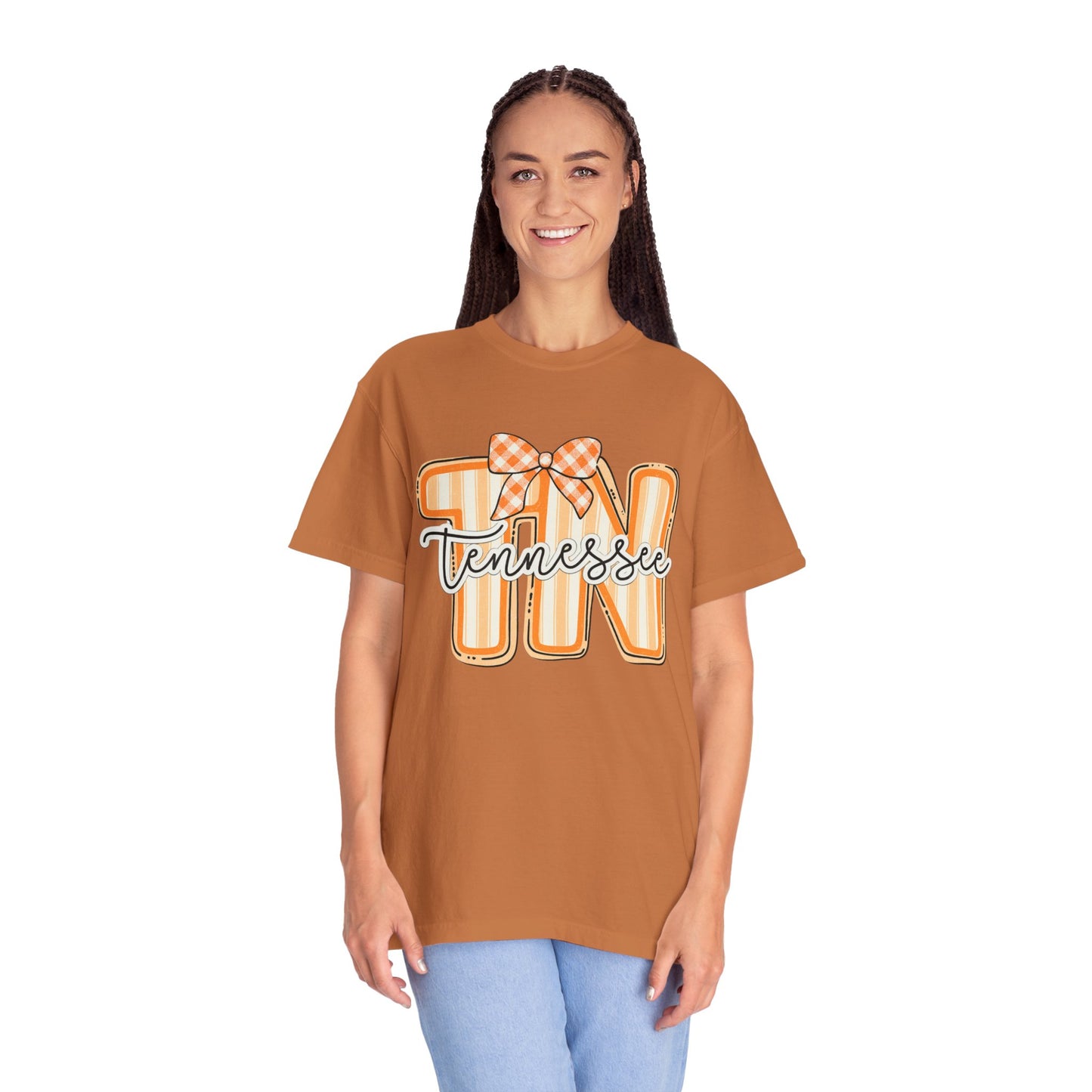 T-Shirt Tennessee Bow State Southern Pride Casual Wear Gift
