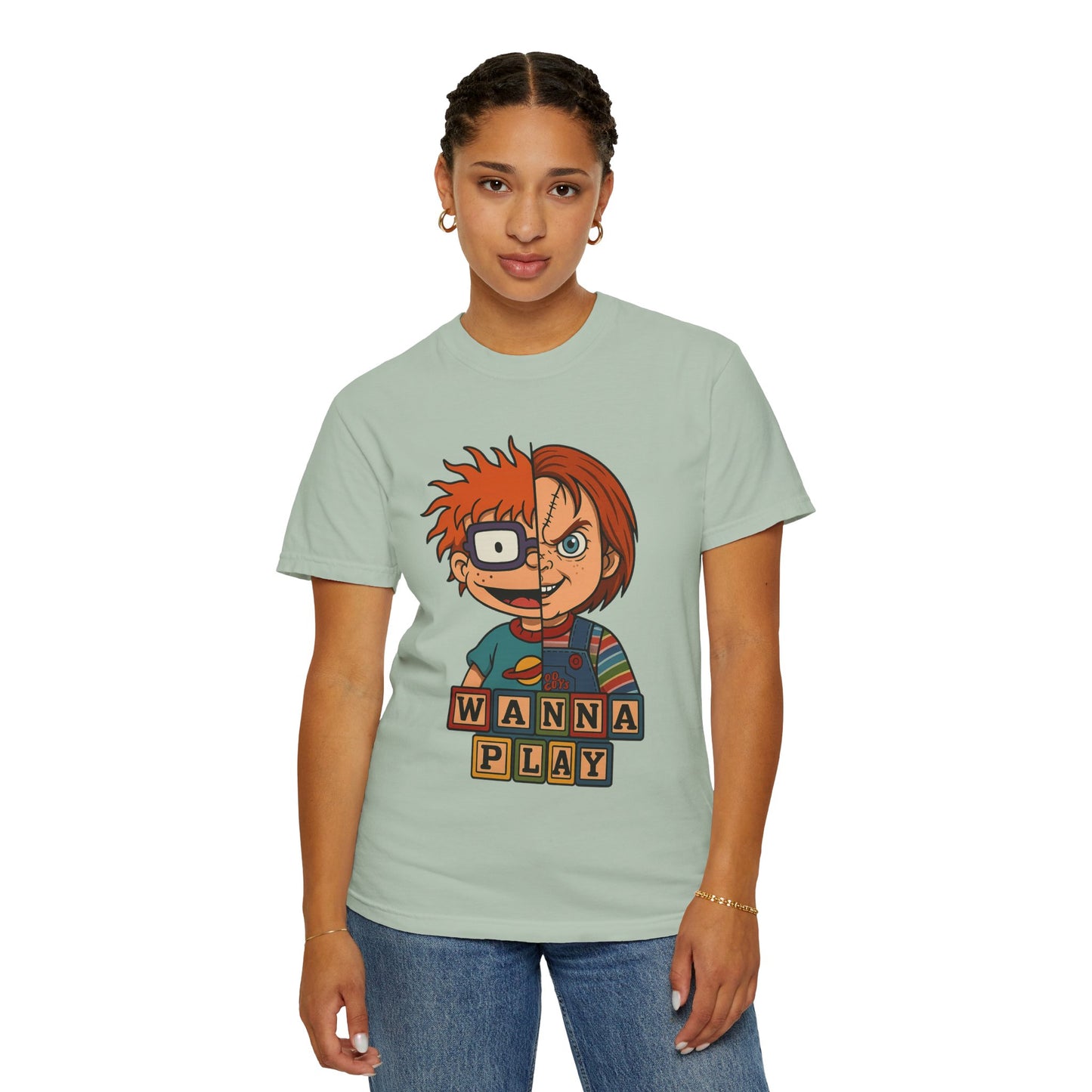 Two Faced Halloween Chucky-Inspired Unisex T-Shirt