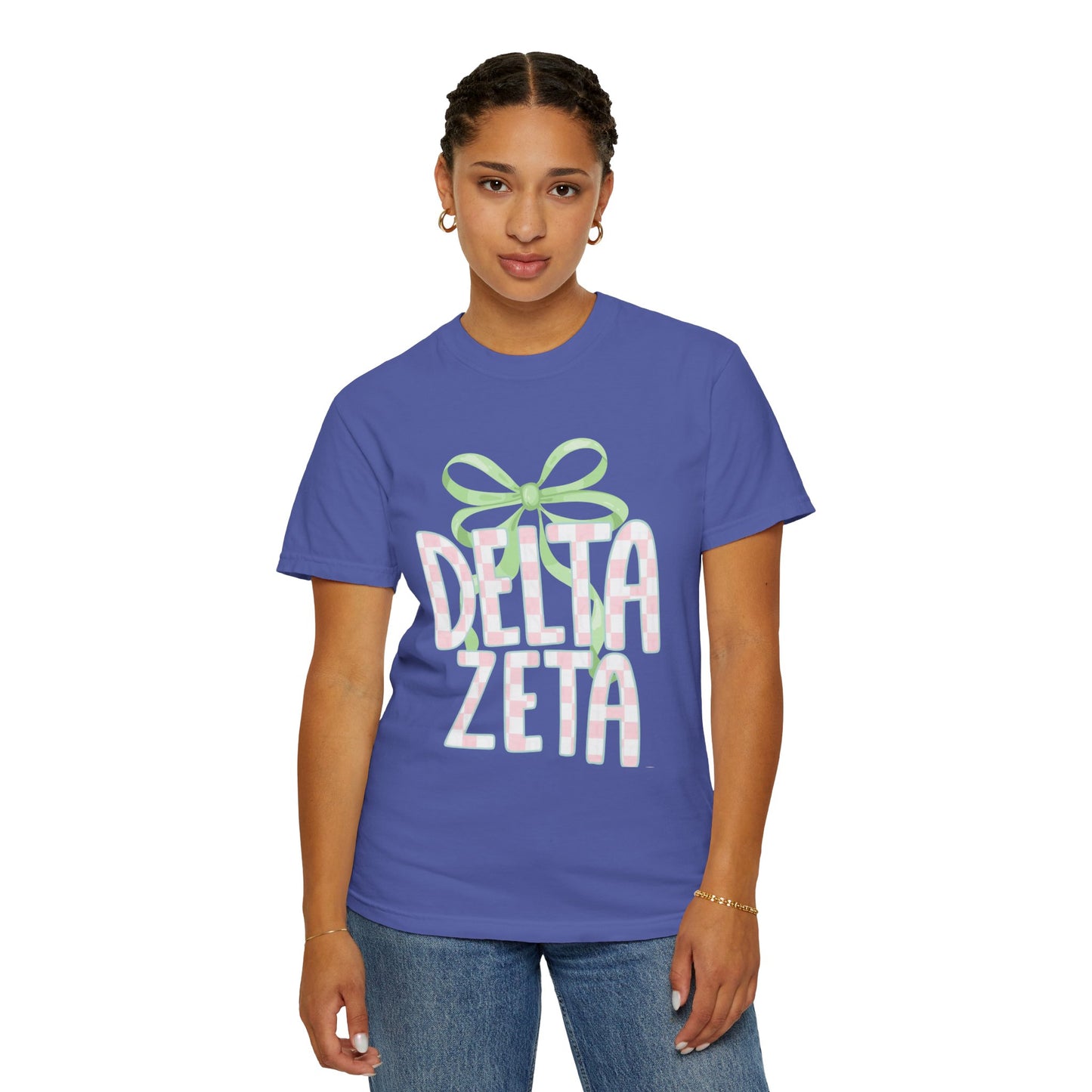 Garment-Dyed T-shirt - Cozy Sorority Tee