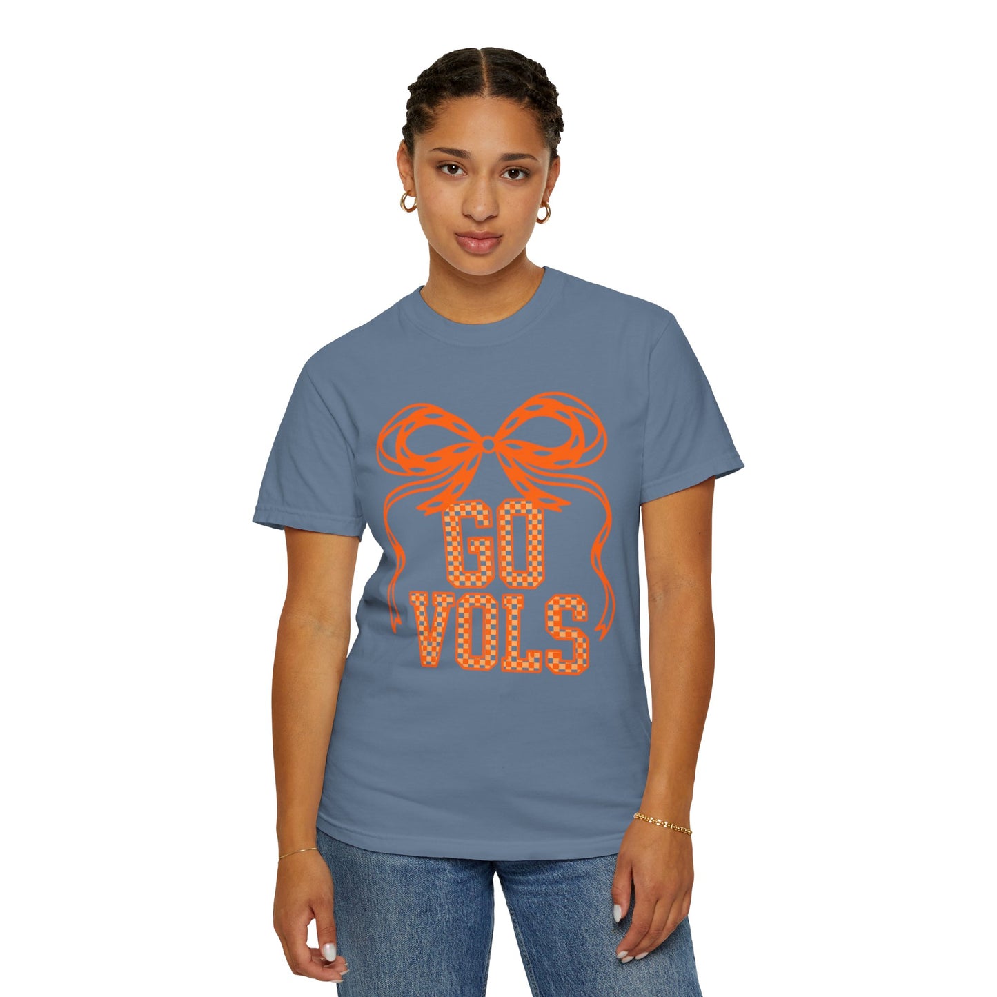Rocky TOp Cheerful Garment-Dyed T-Shirt for Fans | Perfect for Game Day, Sports Events, Tailgating, Birthdays, Casual Wear