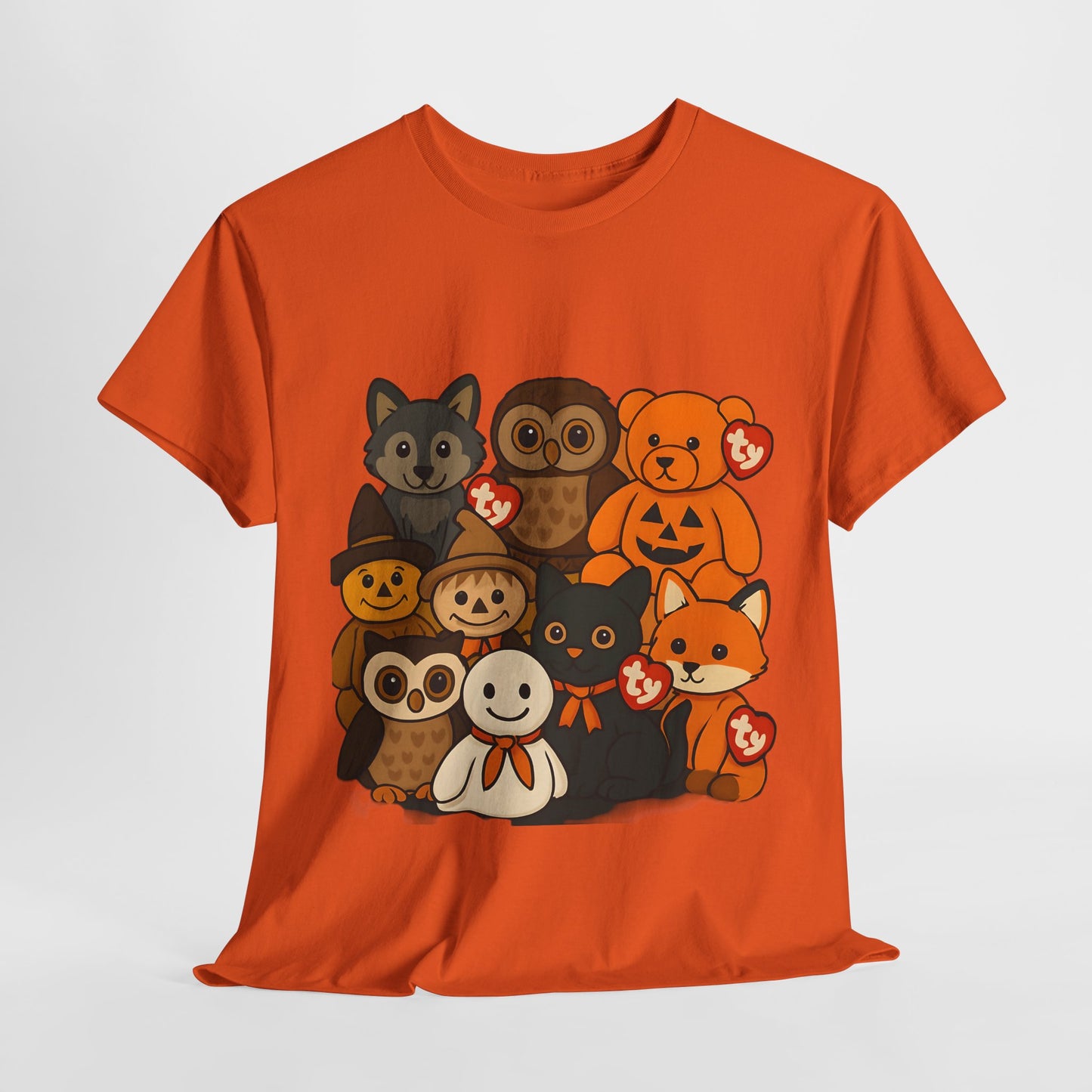 Halloween Unisex Tee - Ty Beanie Babies Design