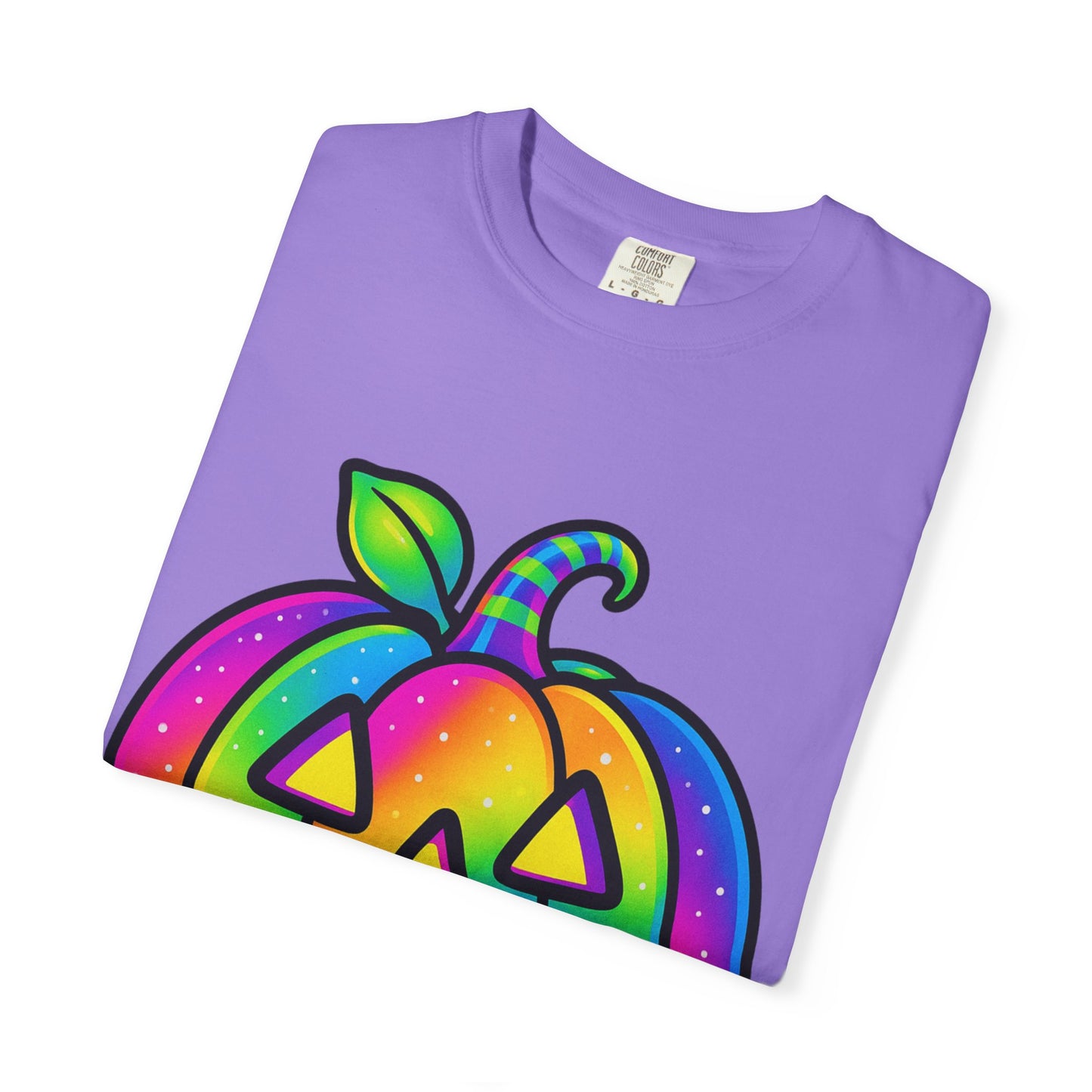 Colorful Pumpkin T-shirt for Halloween