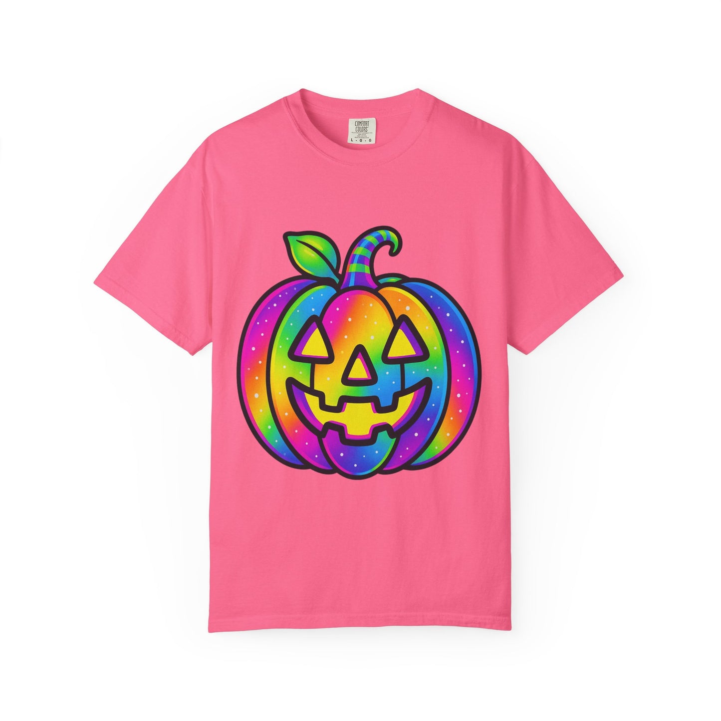 Colorful Pumpkin T-shirt for Halloween