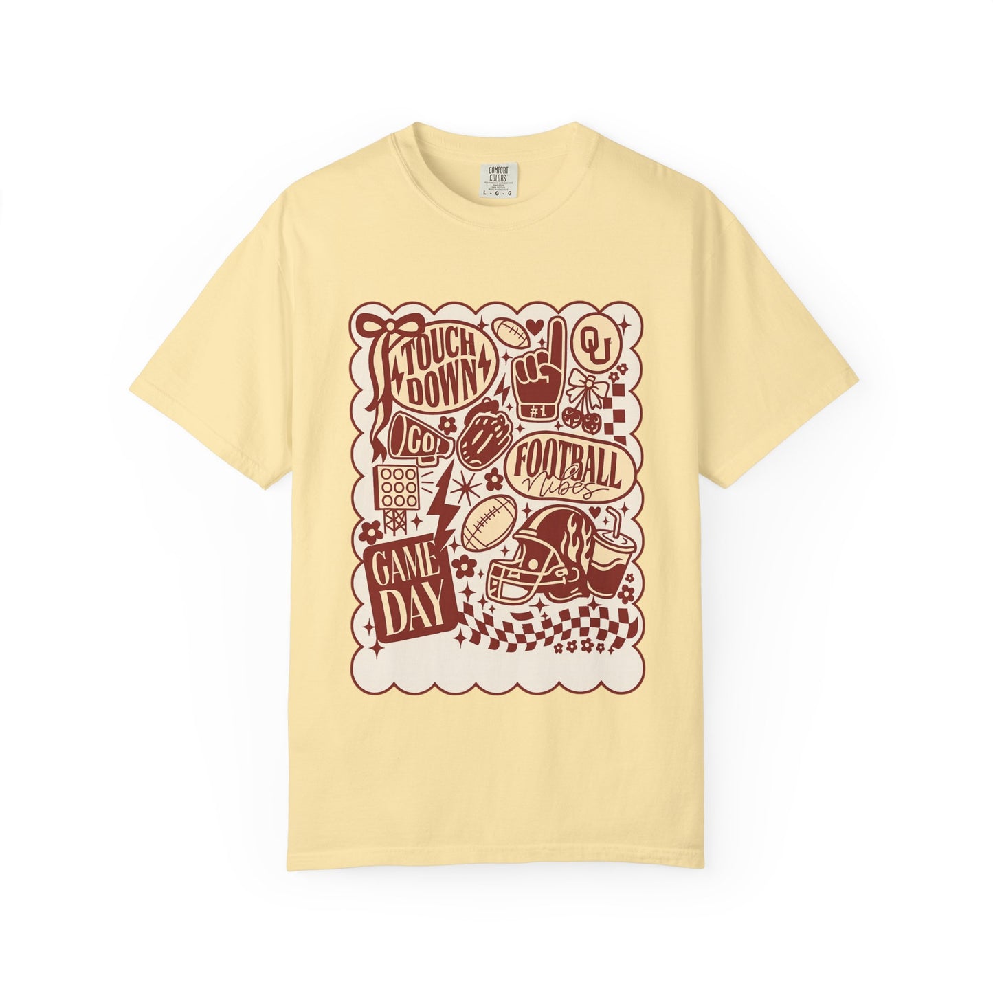 Touchdown Game Day Unisex T-shirt - Football Lover Tee, OkU Celebration