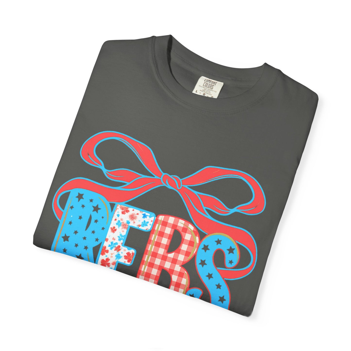 MS Rebs Floral Patriotic T-Shirt