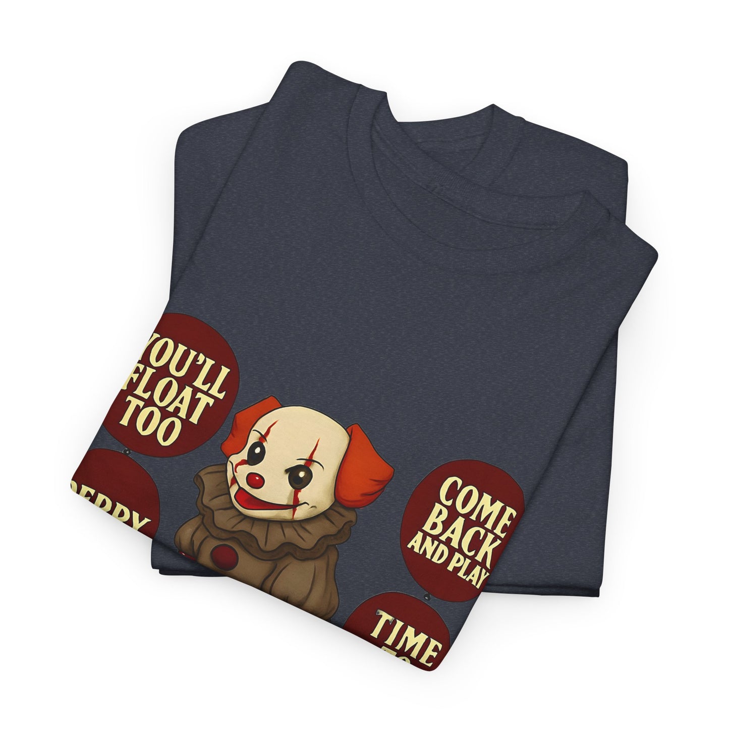 Spooky Dog Tee Clown Pup Pennywise