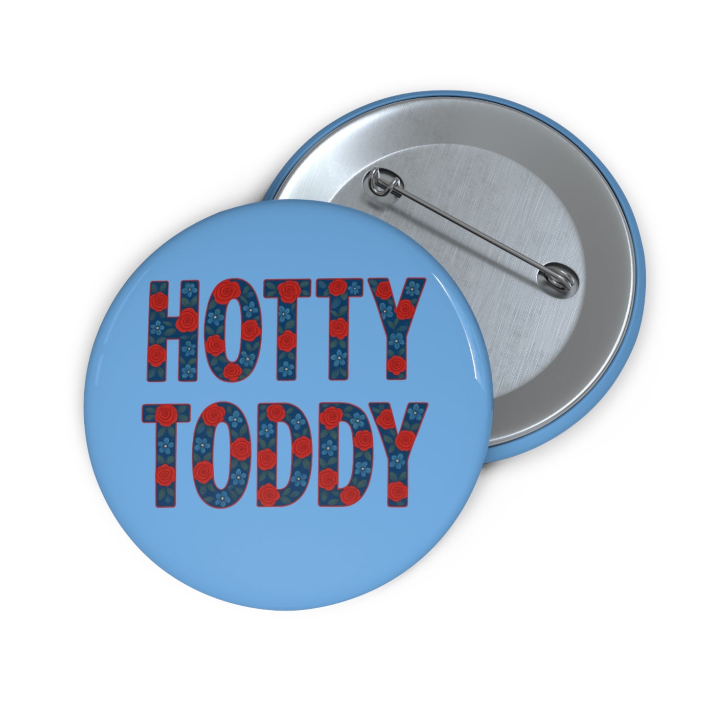 Pin Buttons - Floral MS Hotty Toddy, MS Rebels Game Day Vintage Design