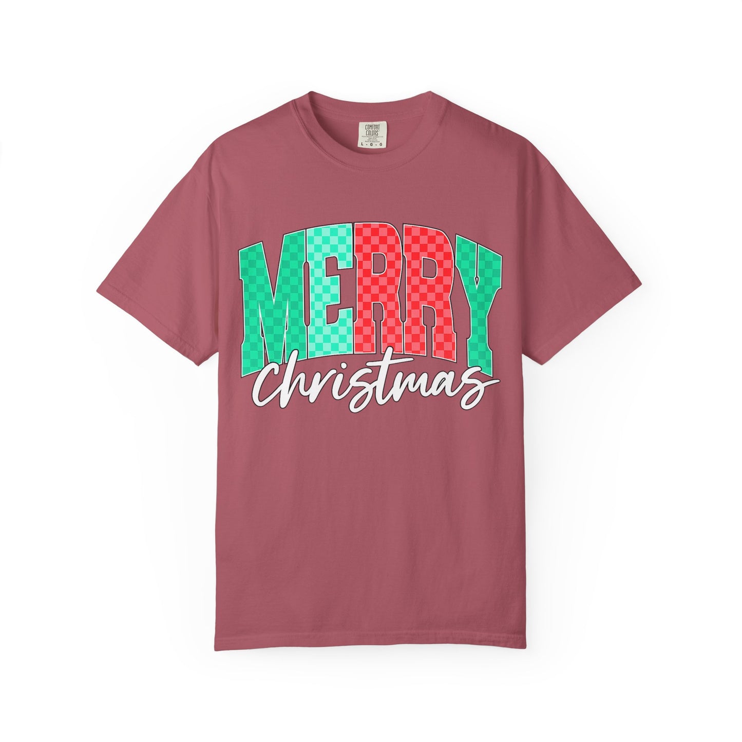 Merry Christmas Unisex Garment-Dyed T-Shirt
