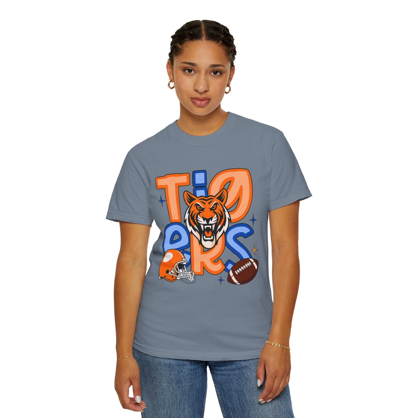 Tigers Unisex Garment-Dyed T-Shirt