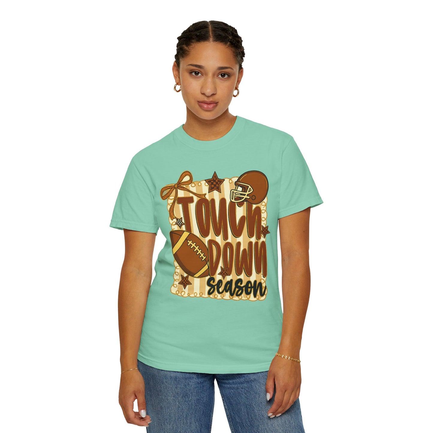 Football T-Shirt | Touchdown Season Game Day Unisex Apparel
