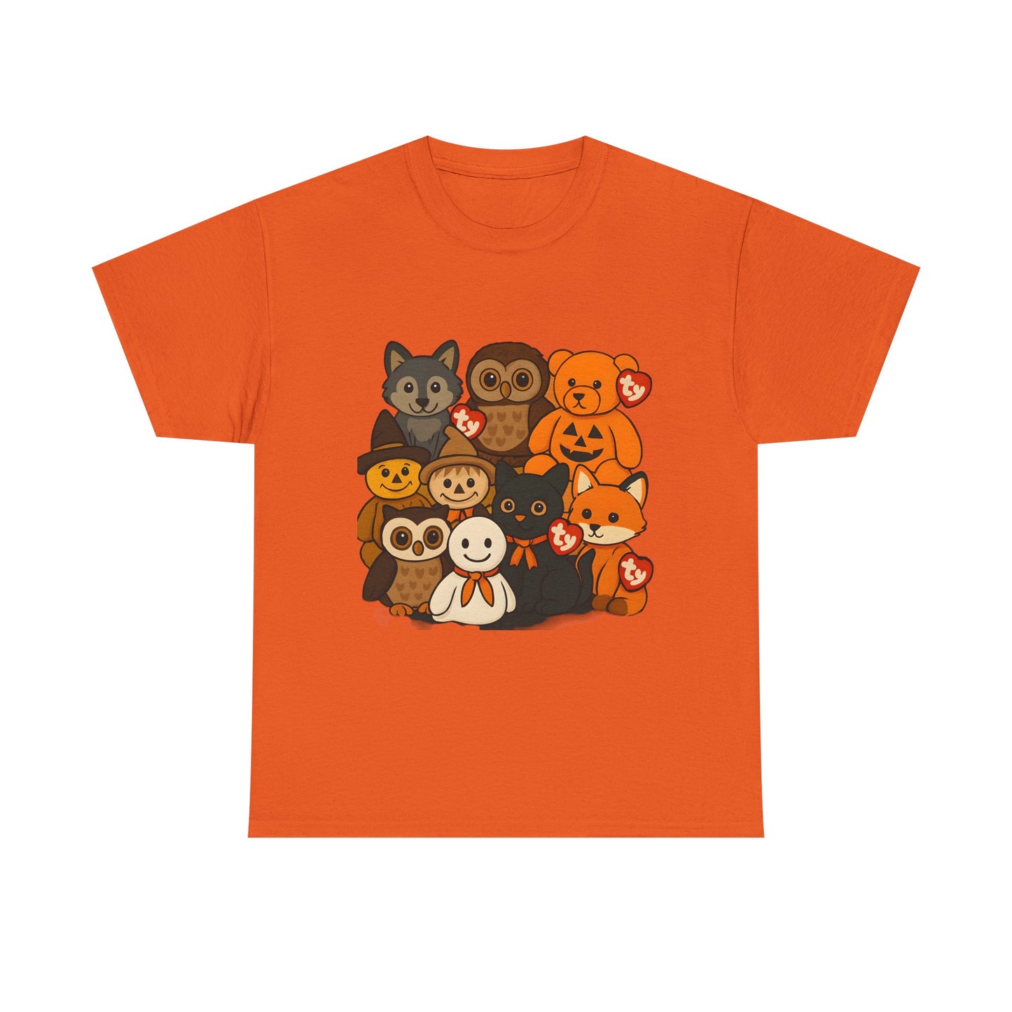 Halloween Unisex Tee - Ty Beanie Babies Design