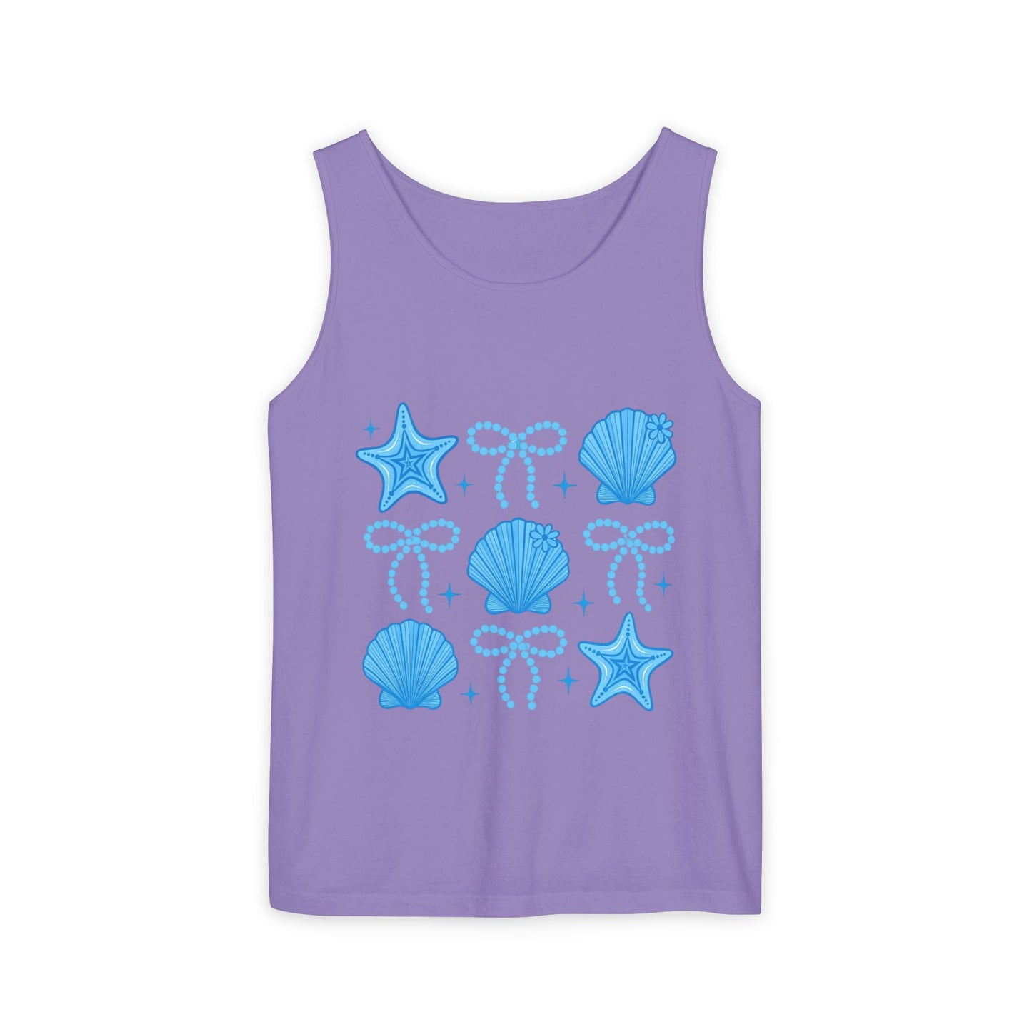 Pearls & Shells Comfort Colors Tank Top