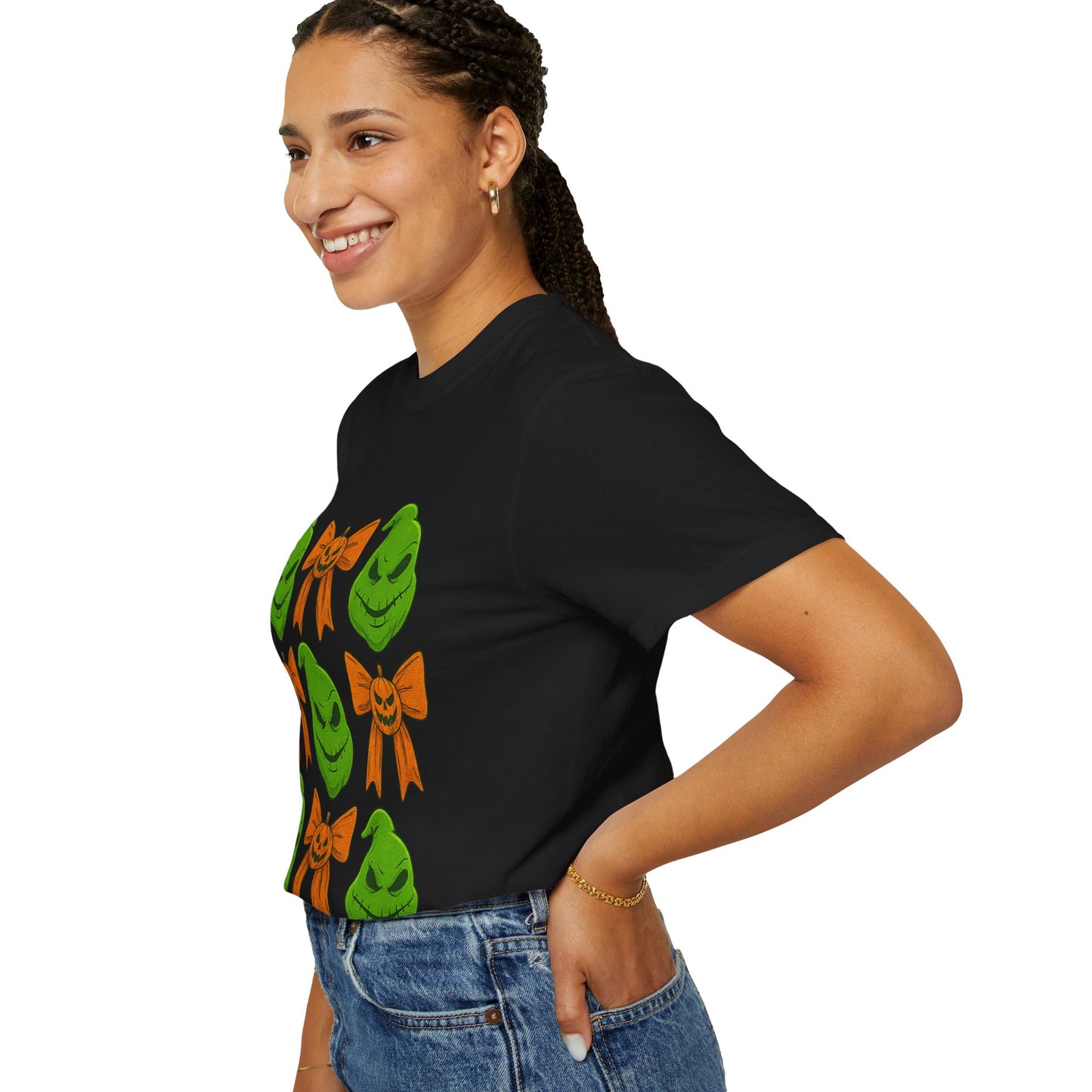 Oogie Boogie Holiday T-Shirt | Fun Gift for Christmas, Unisex Cotton Tee, Festive Apparel, Grinch Lovers, Green Character Design