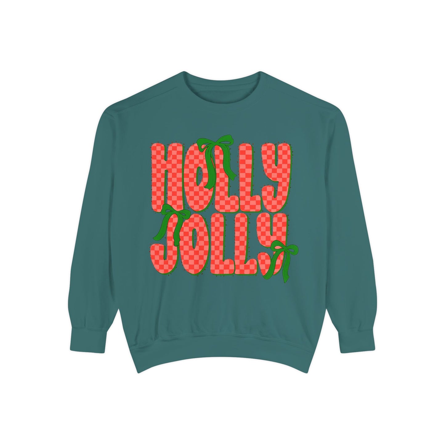 Holly Jolly Sweatshirt — Festive Christmas Holiday Pullover