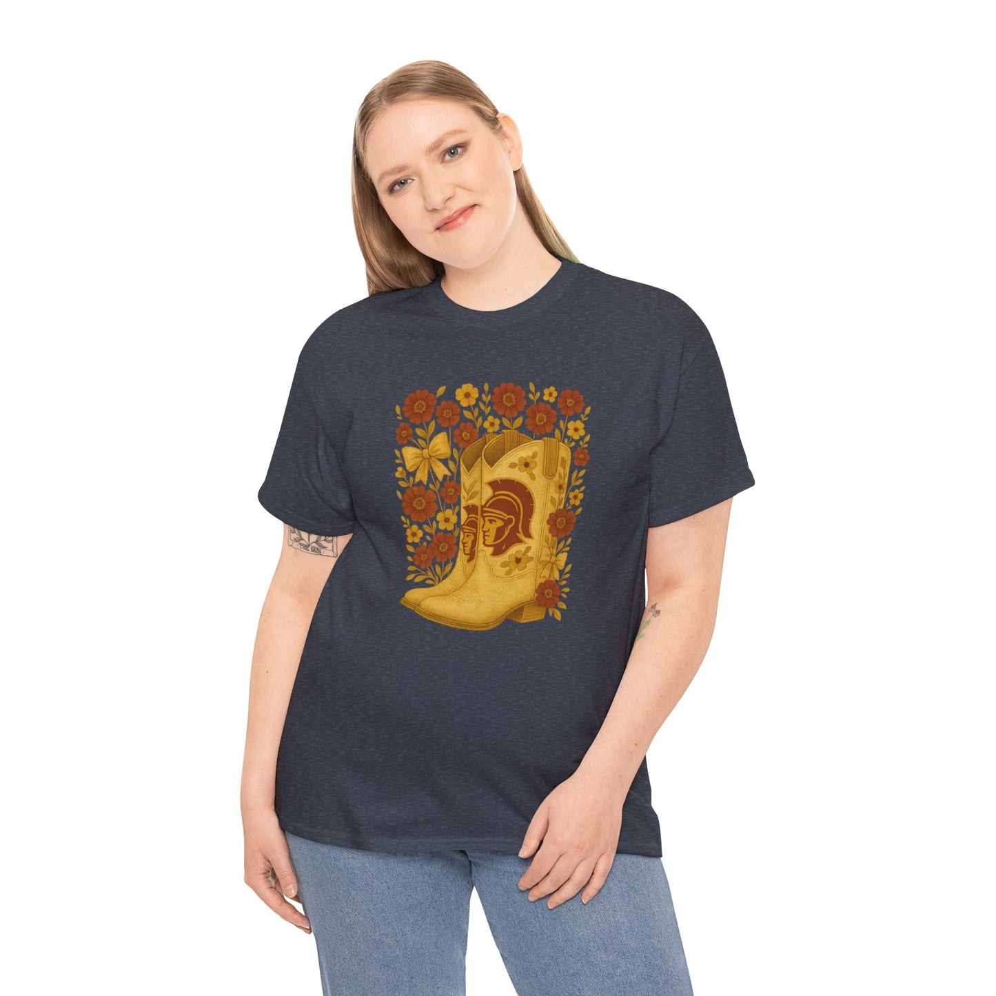 Trojans Cowboy Boot Tee