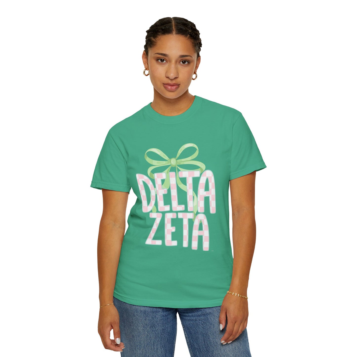 Garment-Dyed T-shirt - Cozy Sorority Tee