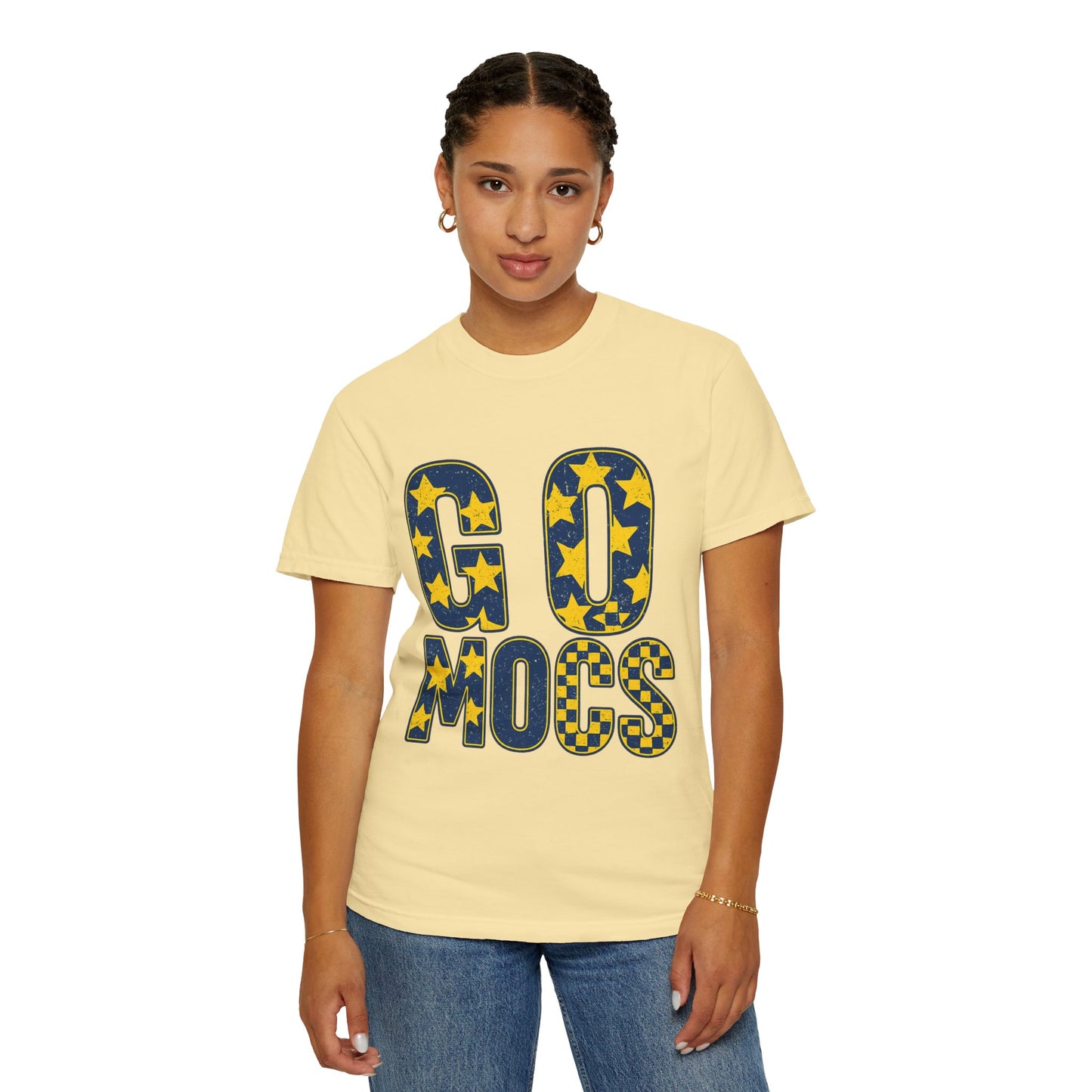 Cheerful 'GO MOCS' Unisex T-Shirt