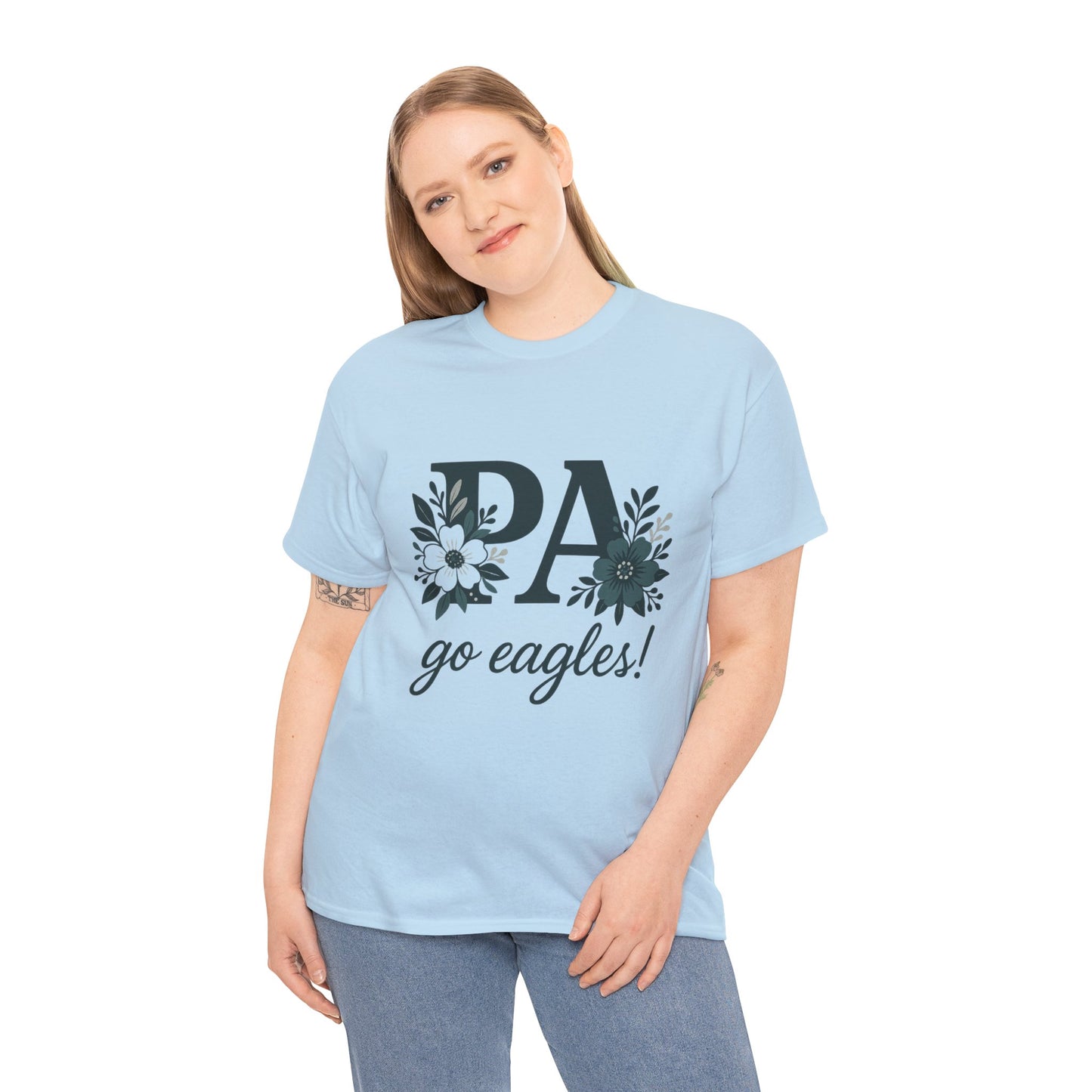 Floral PA Eagles Tee