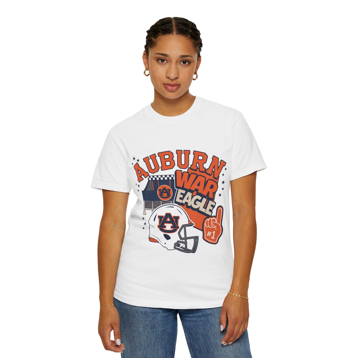 Auburn War Eagle Unisex T-Shirt - College Spirit Gear, Sports Fan Apparel, Casual Wear, Game Day Shirt, Gift for Fans