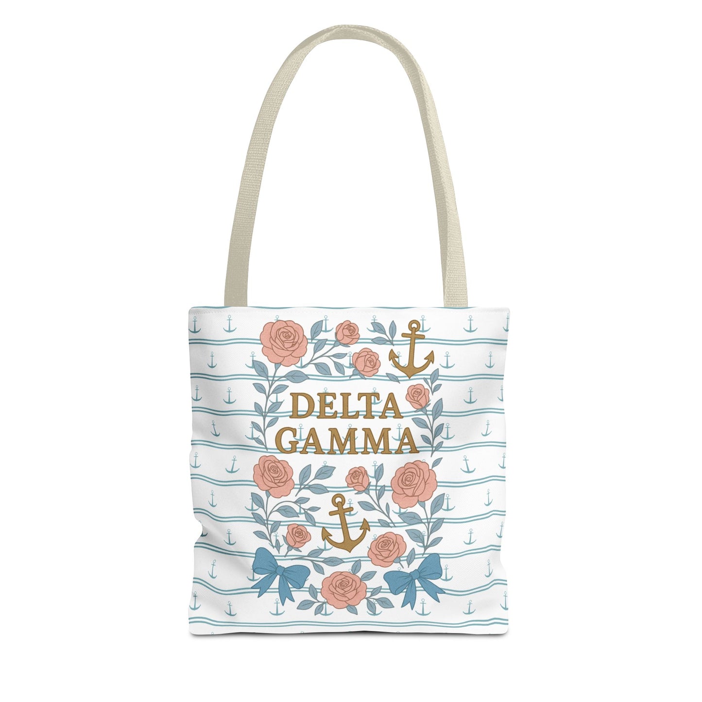 Floral Tote Bag - Delta Gamma Sisterhood Gift