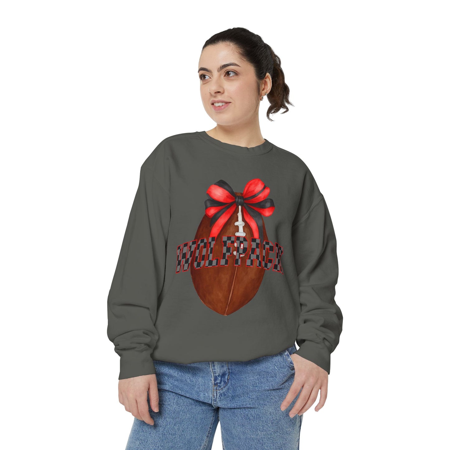 Wolfpack Unisex Sweatshirt - Cozy Fall & Winter Game Day Wear for Sports Fans