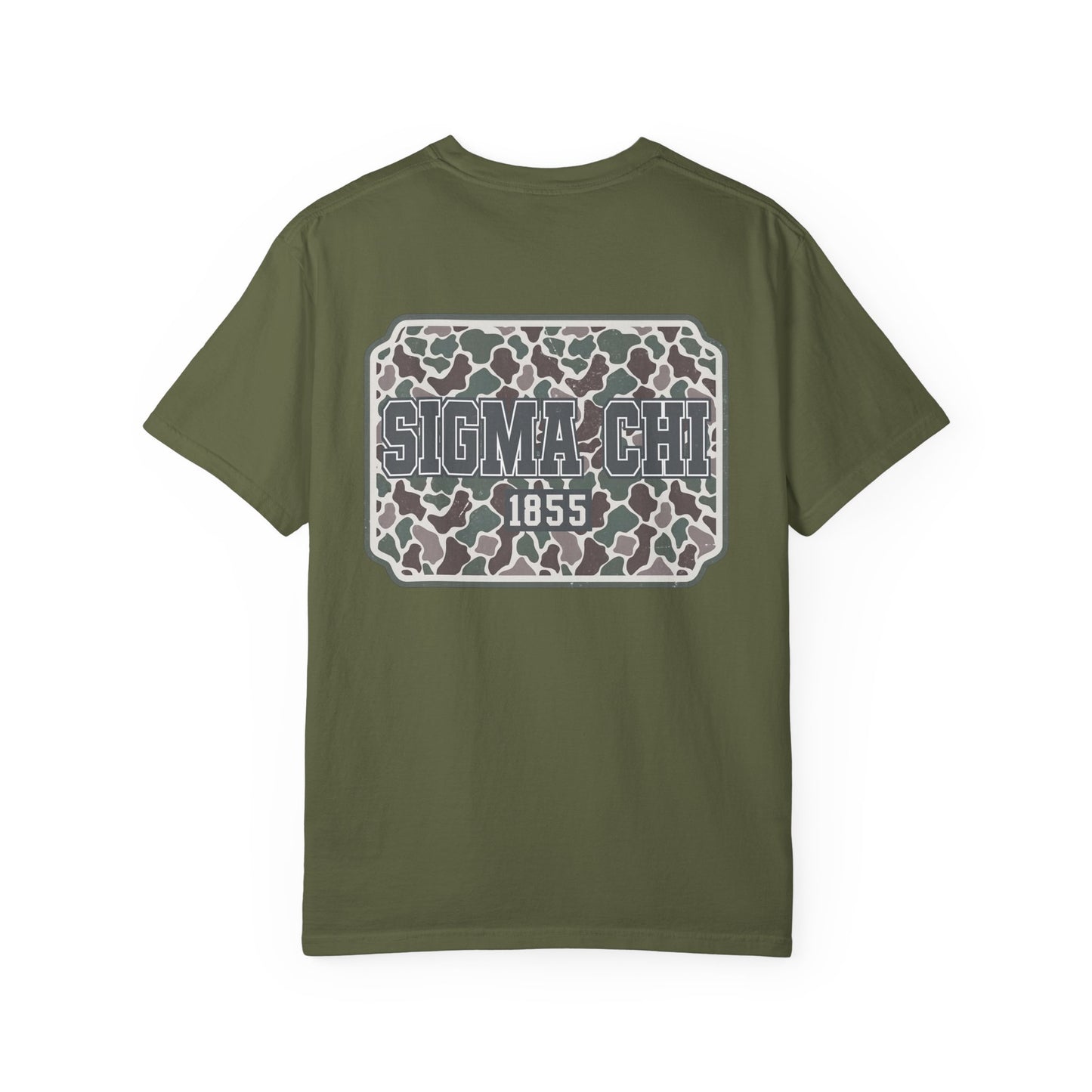 Unisex Garment-Dyed T-Shirt for Sigma Chi Members, Sorority Crew Tee, College Apparel, Fraternity Gear, Graphic Tee for Students, [...]