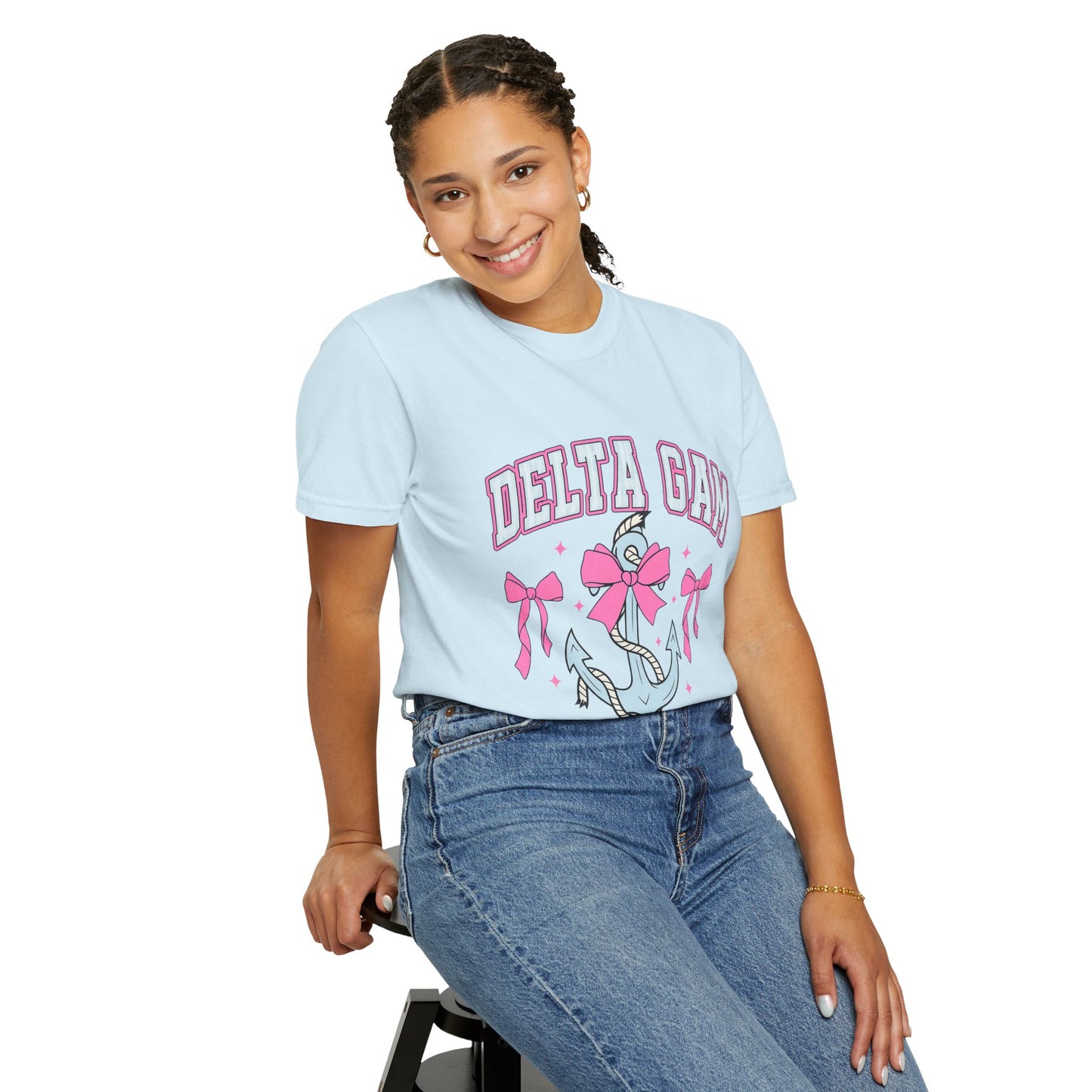 DeeGCute Anchor Unisex Tee - Sorority Apparel & Nautical Gift