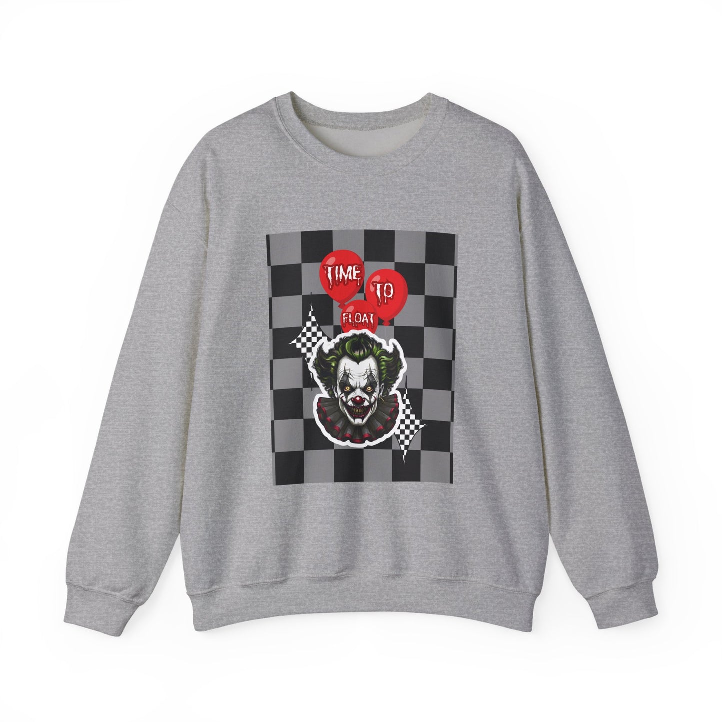 Horror Fan Crewneck Sweatshirt - Time To Float, Love It Or Leave It