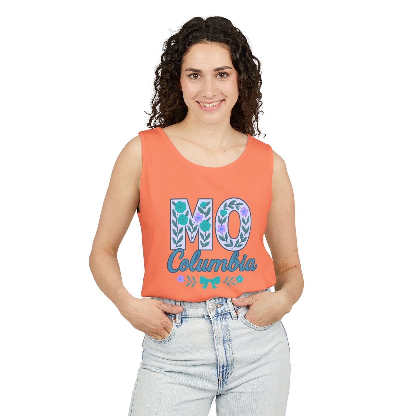 Missouri State Pride Tank Top, Unisex Summer Shirt, Columbia MO Graphic Tee, Comfort Colors, Graduation Gift