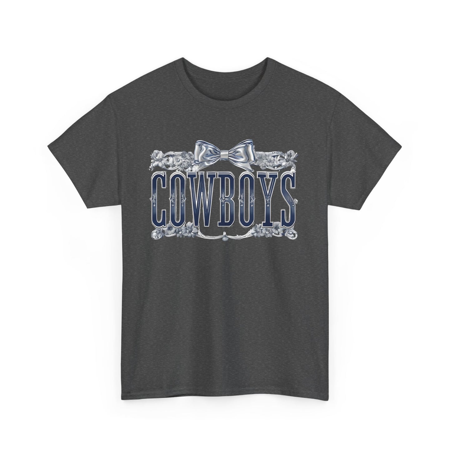 Cowboys Graphic Tee, Unisex Heavy Cotton Tee, Western Wear, Country Music Shirt, Rodeo Style T-Shirt, Gift for Cowboy Fans