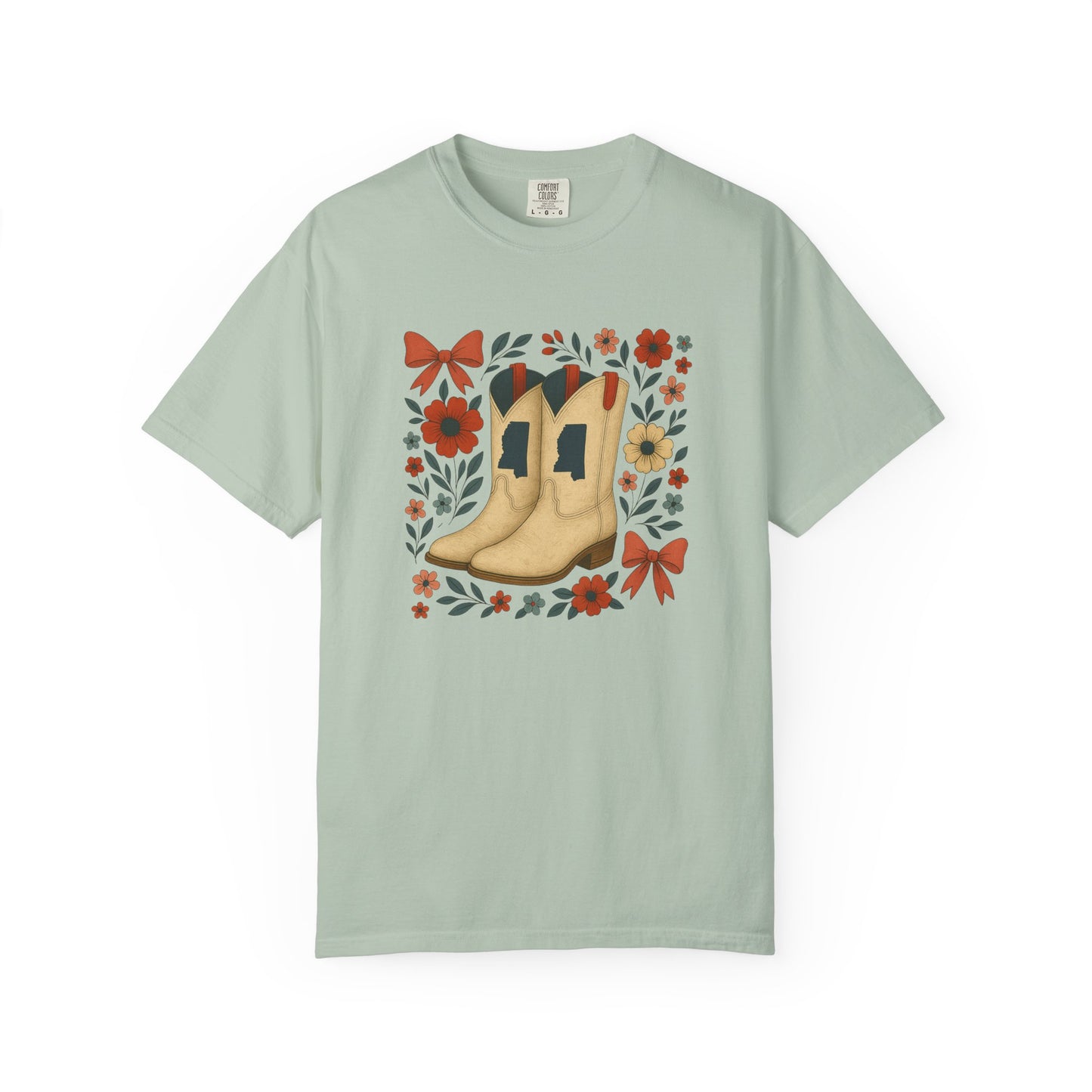 Mississippi Coquette Bow Unisex Tee - Ole Miss Fan Gift
