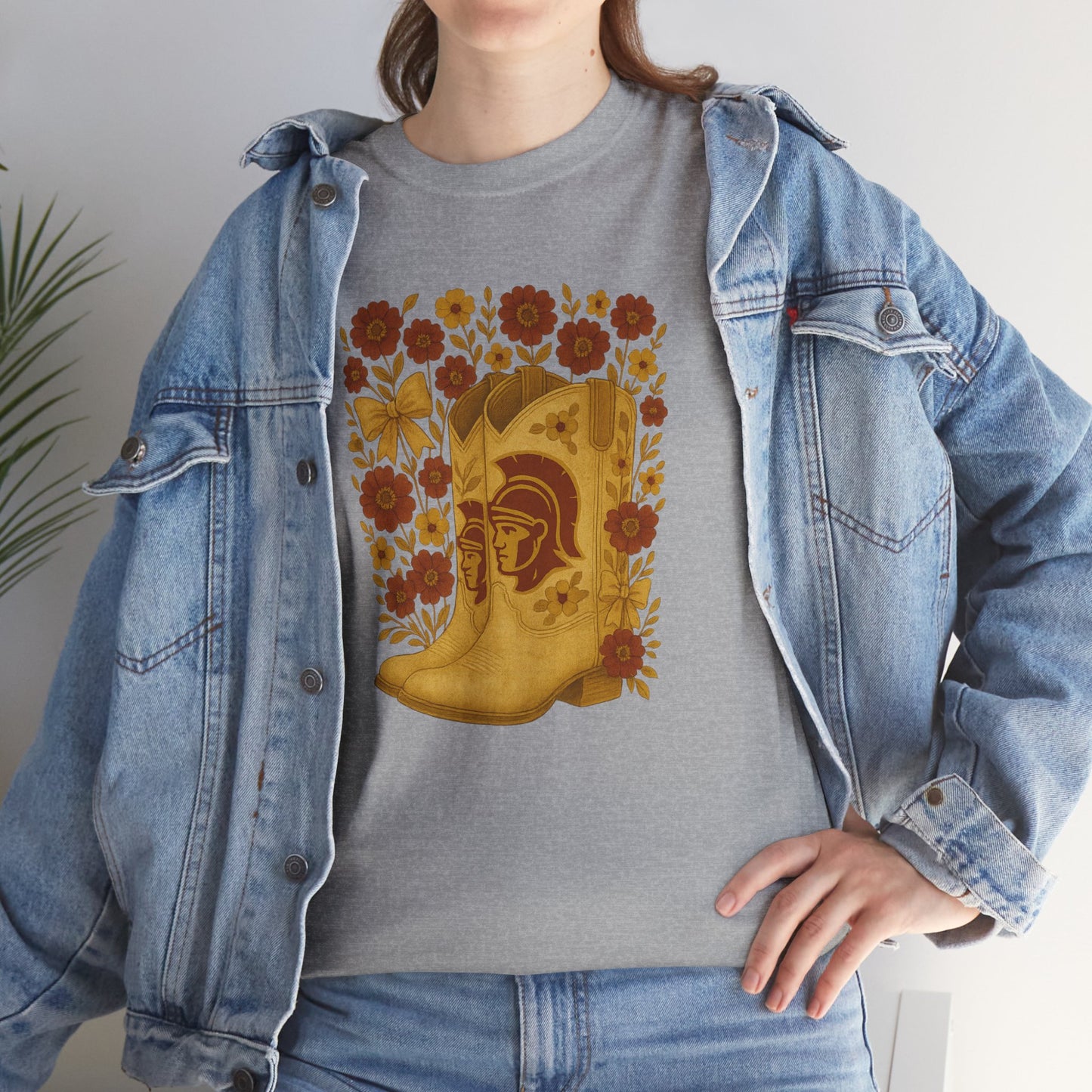 Trojans Cowboy Boot Tee