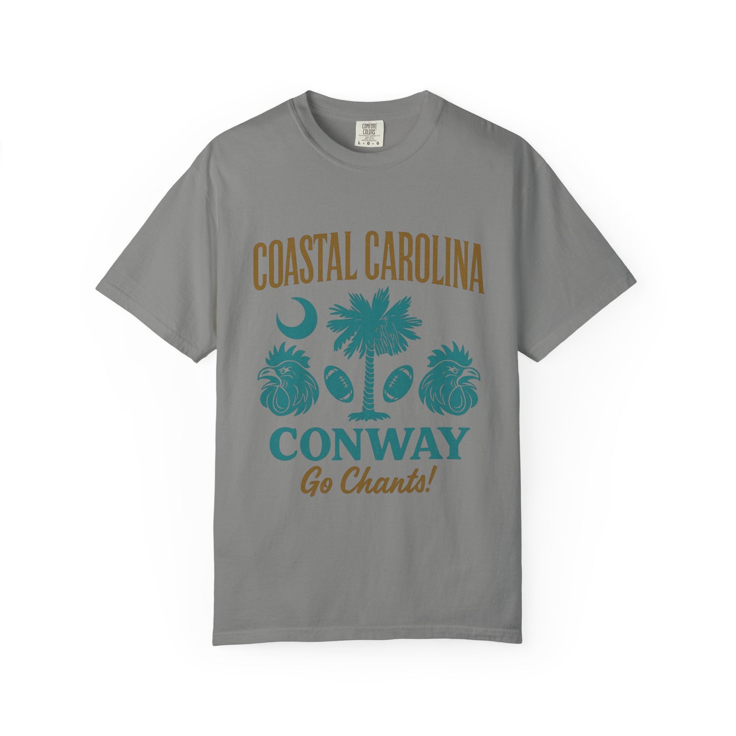Go Chants T-Shirt, Unisex Garment-Dyed Tee, Beachwear, College Apparel, Summer Vibes