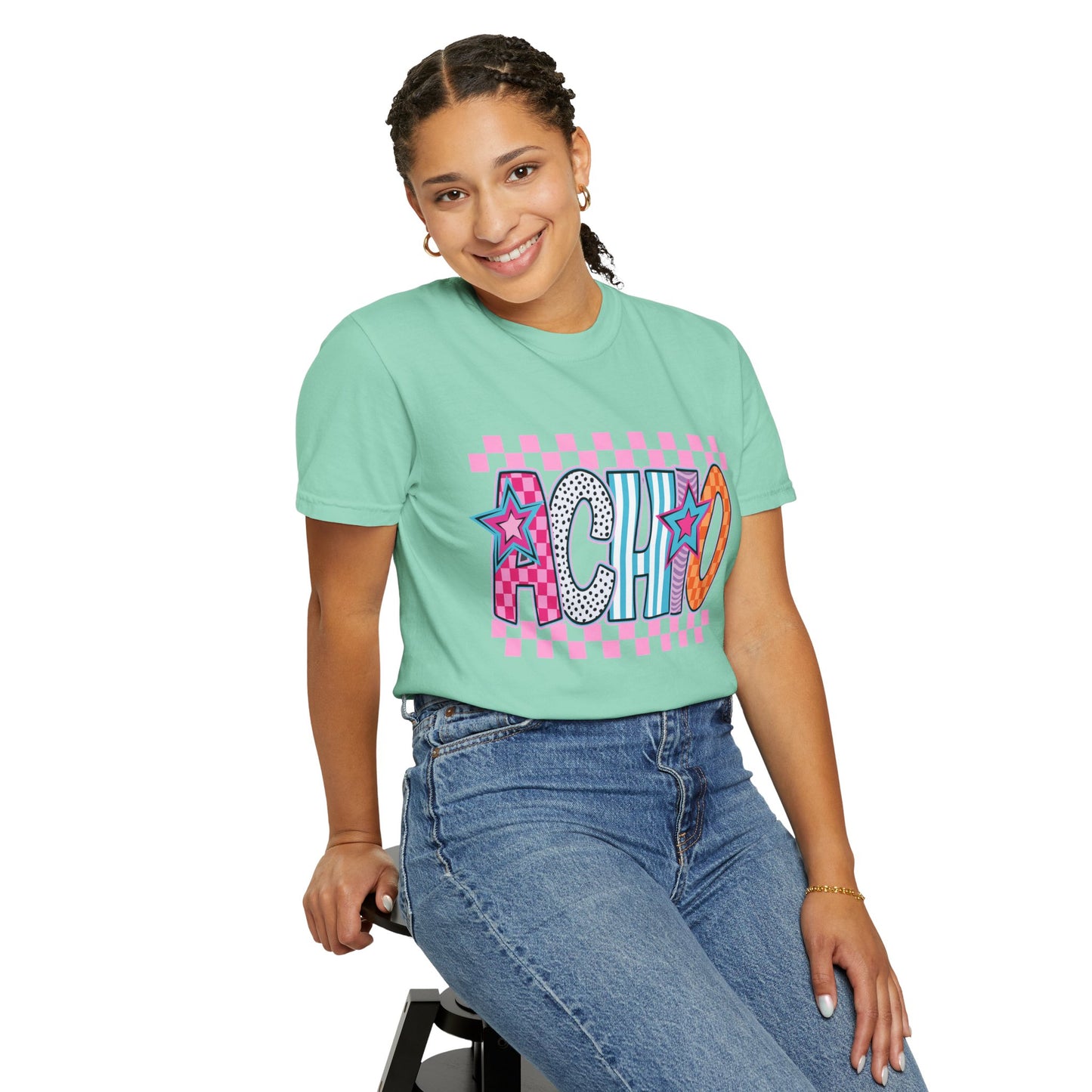 Graphic T-Shirt - Fun Saying, Casual Wear, achio sisterhood