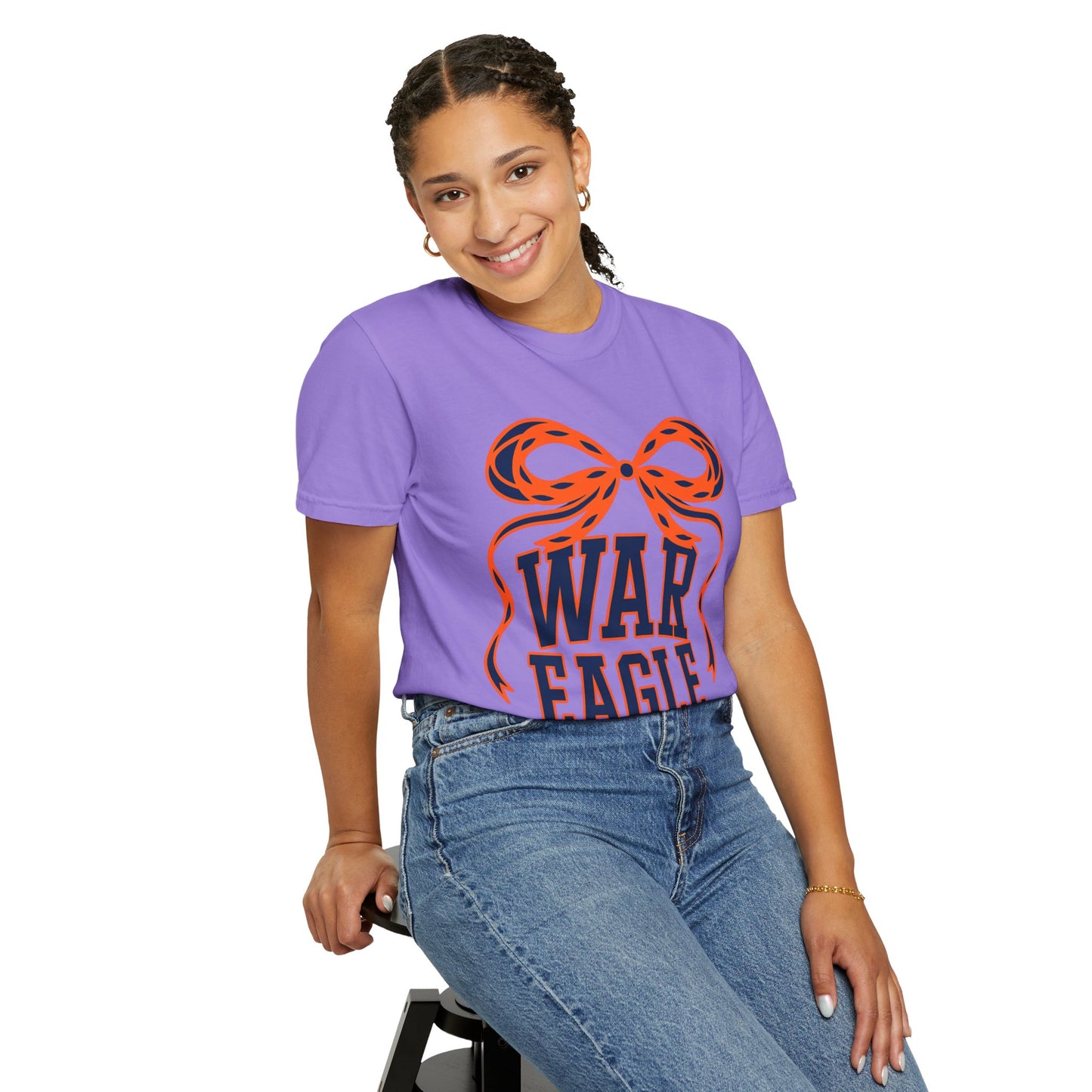 WarEagle College Fan T-shirt, Comfort Colors Unisex Tee