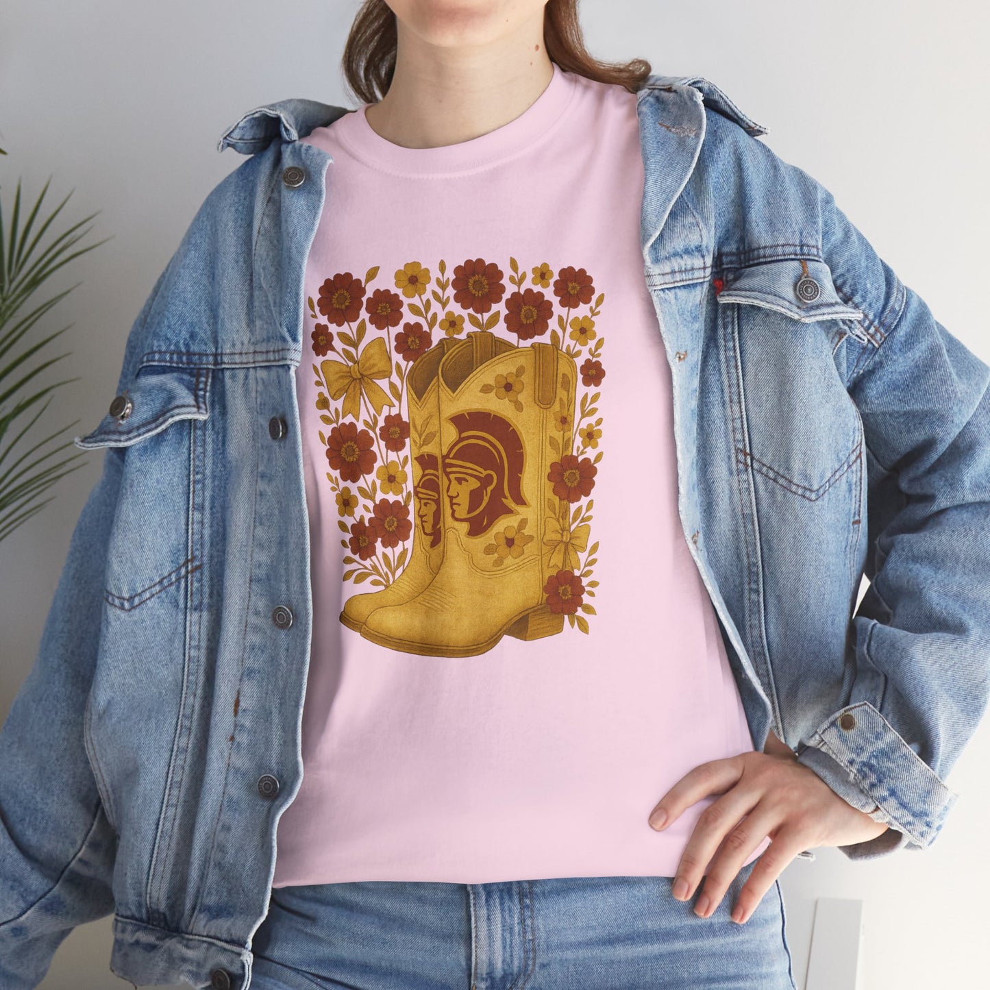 Trojans Cowboy Boot Tee