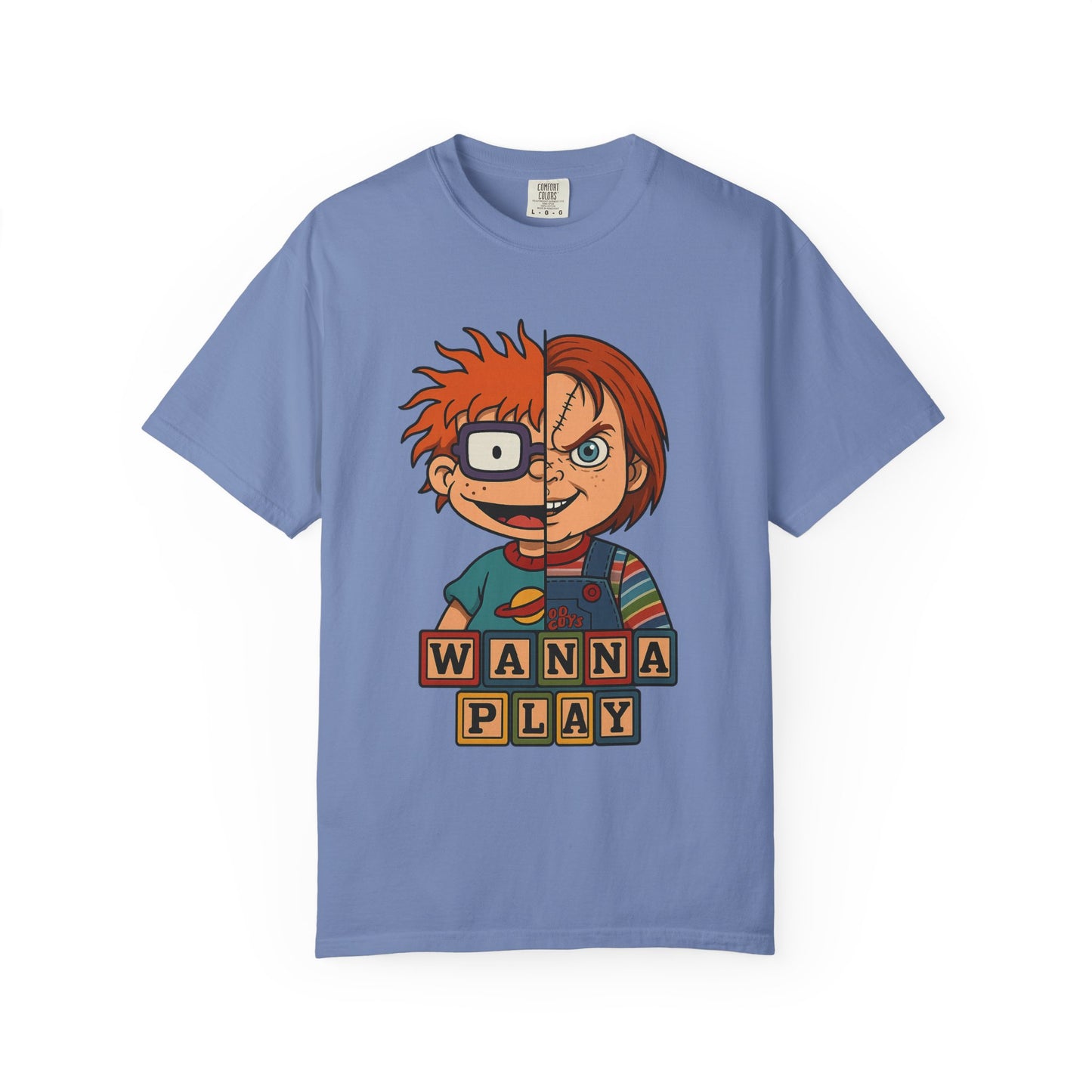 Two Faced Halloween Chucky-Inspired Unisex T-Shirt