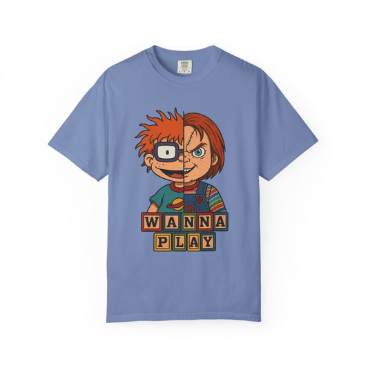 Two Faced Halloween Chucky-Inspired Unisex T-Shirt