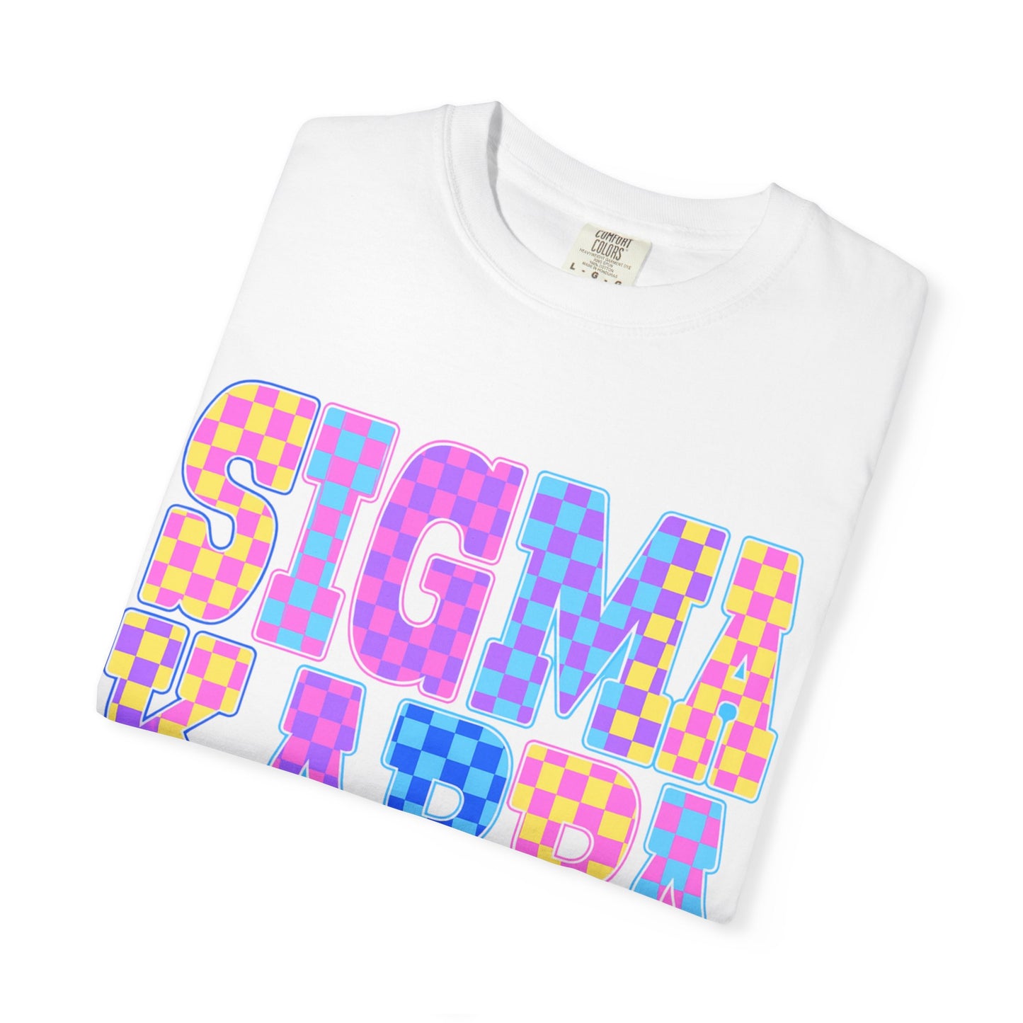 Colorful SigmaKappa T-Shirt - Unisex Garment-Dyed