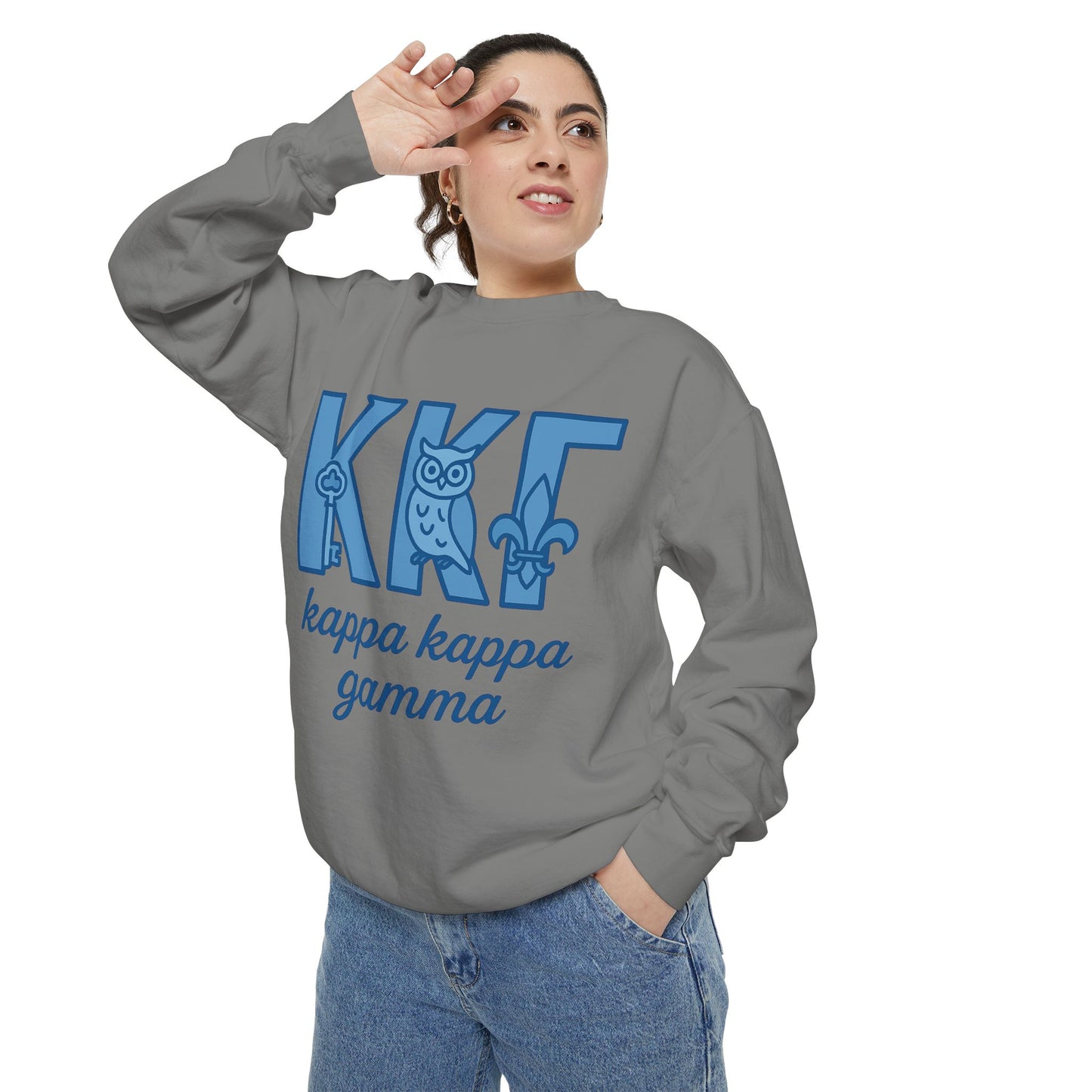 Kappa Kappa Gamma Sweatshirt, Sisterhood Gift, Comfort Colors