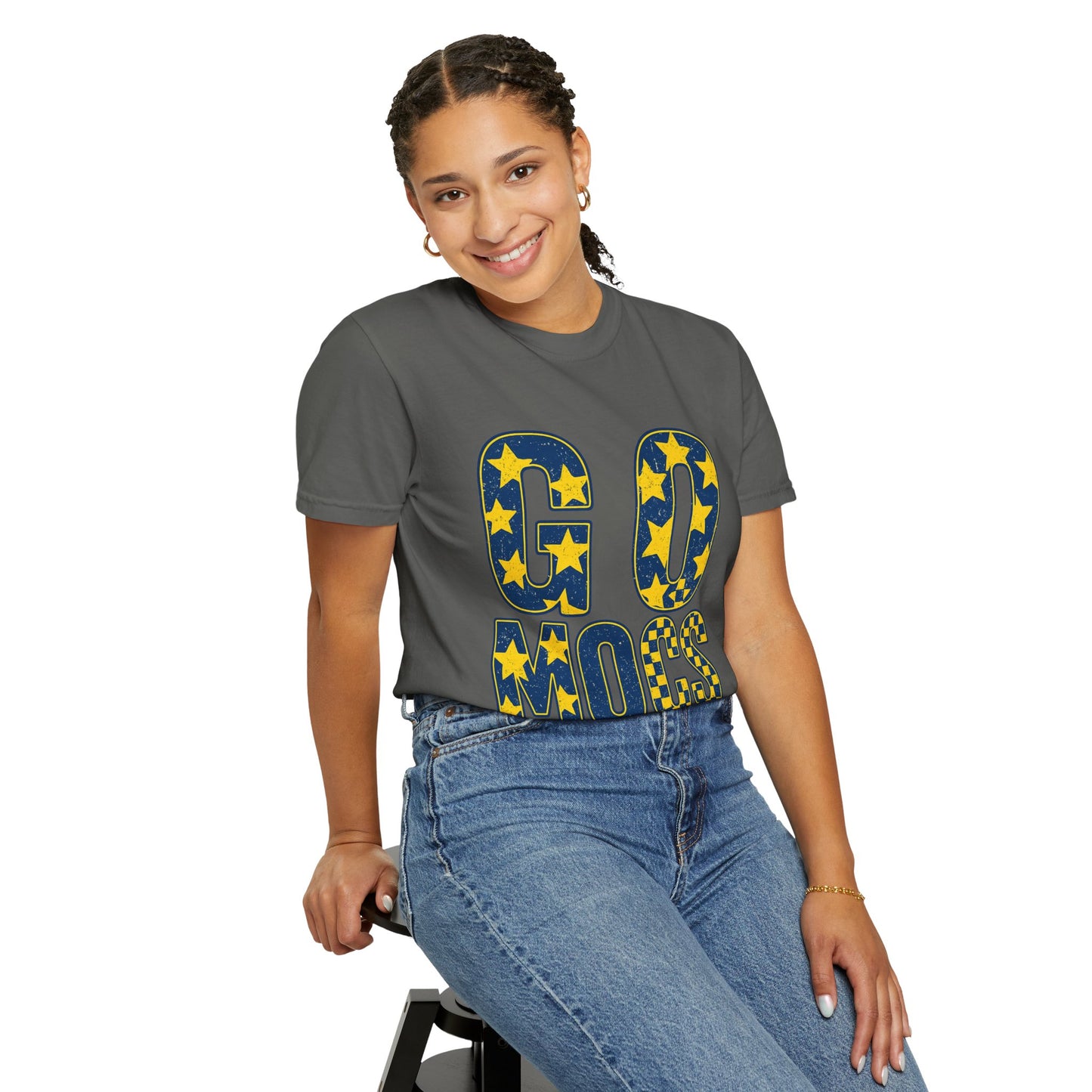 Cheerful 'GO MOCS' Unisex T-Shirt