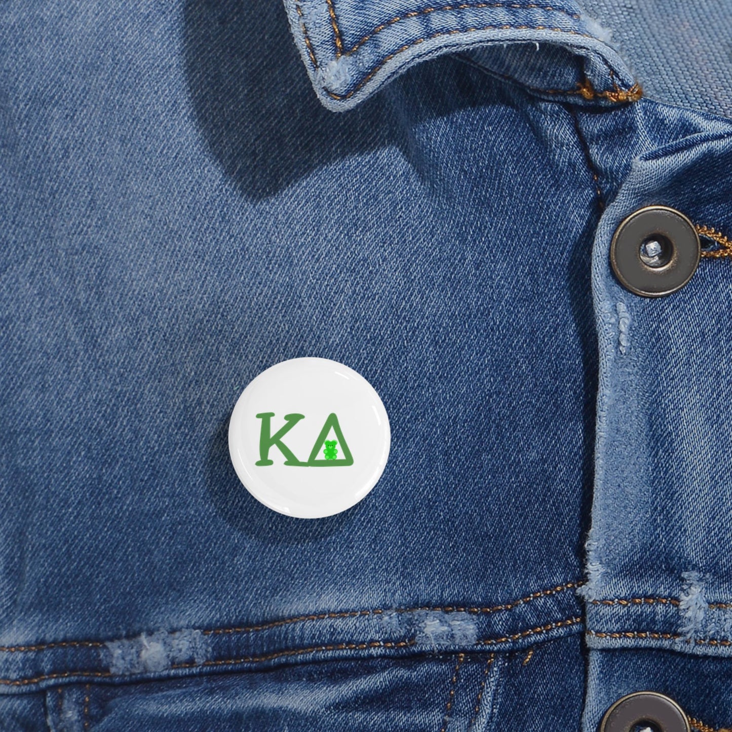 KD Customizable Round Pins for Jackets and Bags, Unique Accessories for Gift Giving, Fraternity and Sorority Event Favors, Badge Buttons, [...]