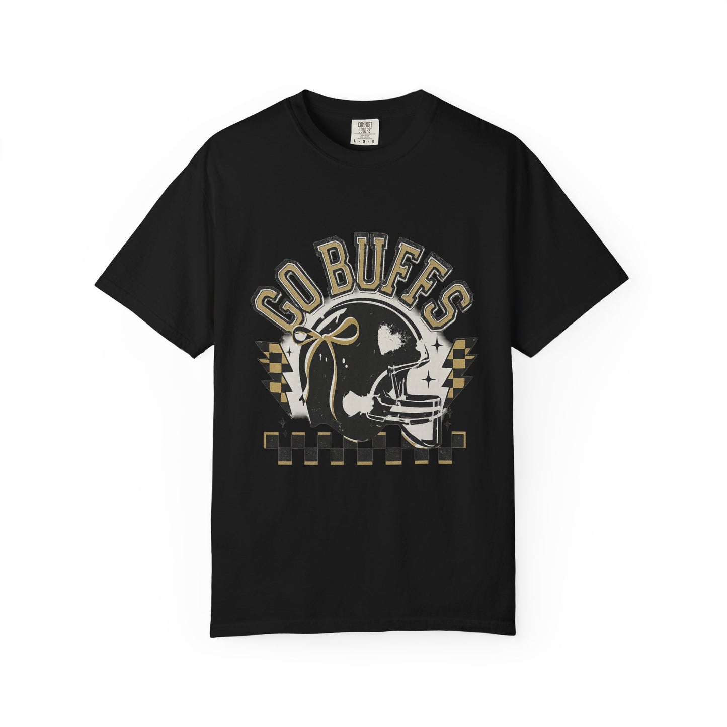 Vintage Sports Fan T-Shirt - Go Buffs Graphic Tee